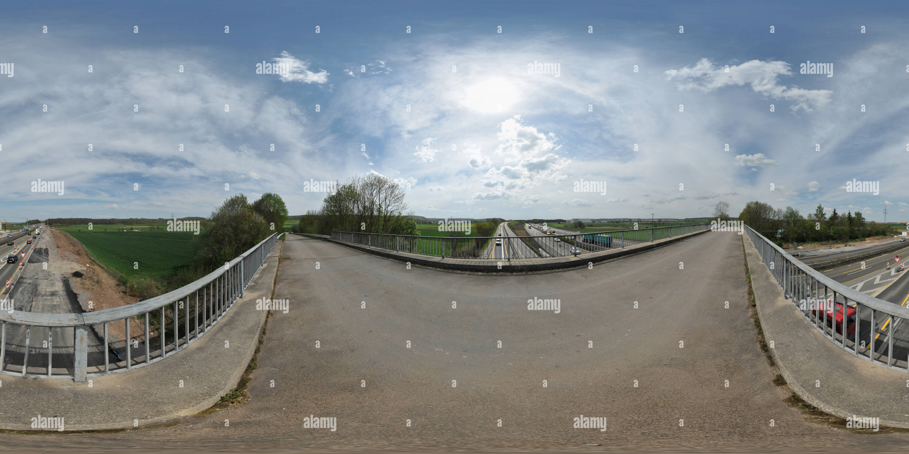 Vue panoramique à 360° de Baustelle Anschlußstelle Gärtringen