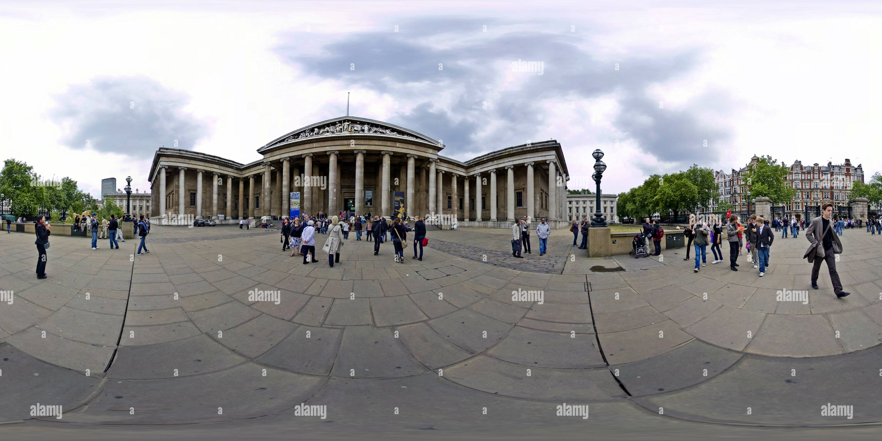 Vue panoramique à 360° de British Museum [3]