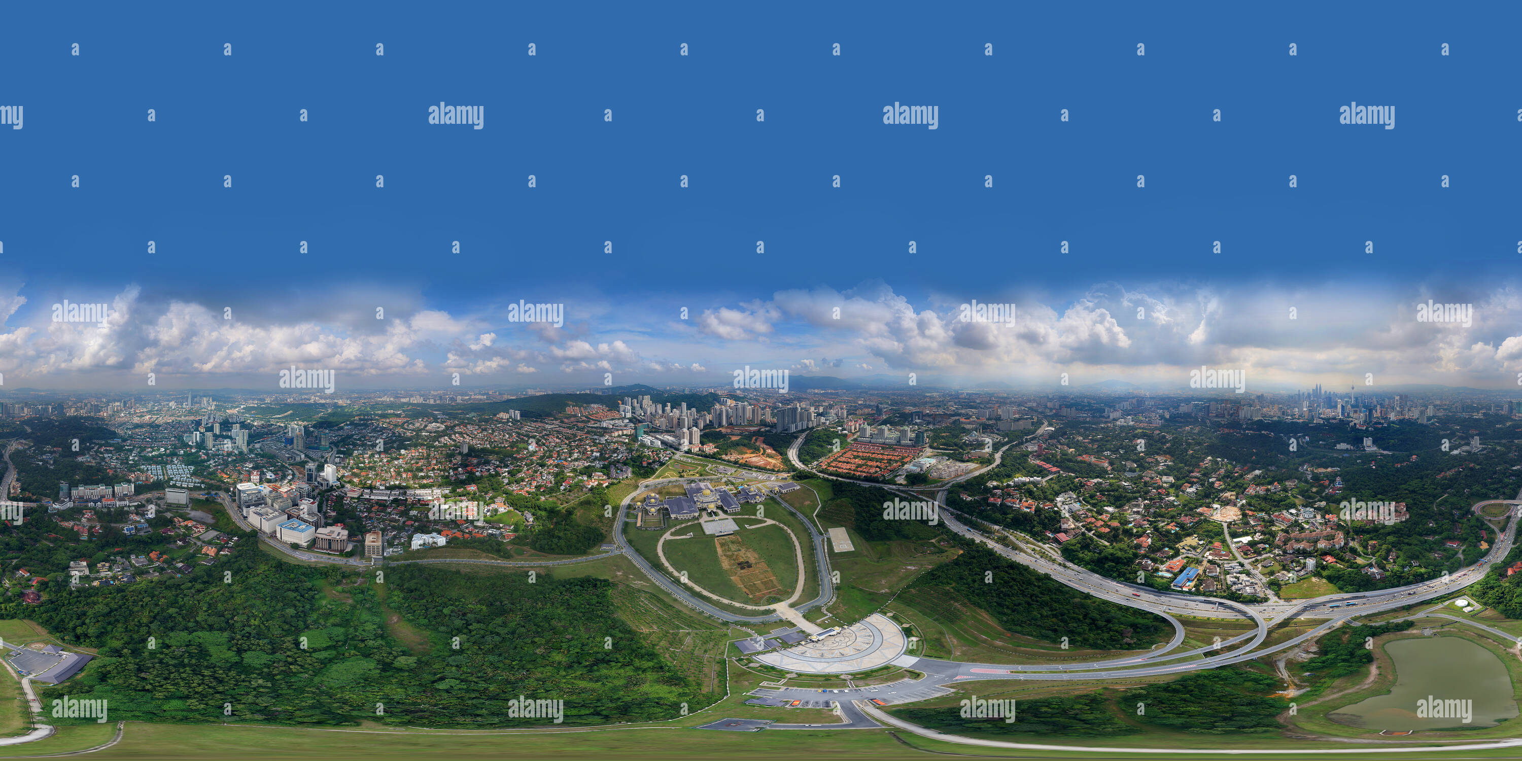 Vue panoramique à 360° de Démo-360Aerial-01