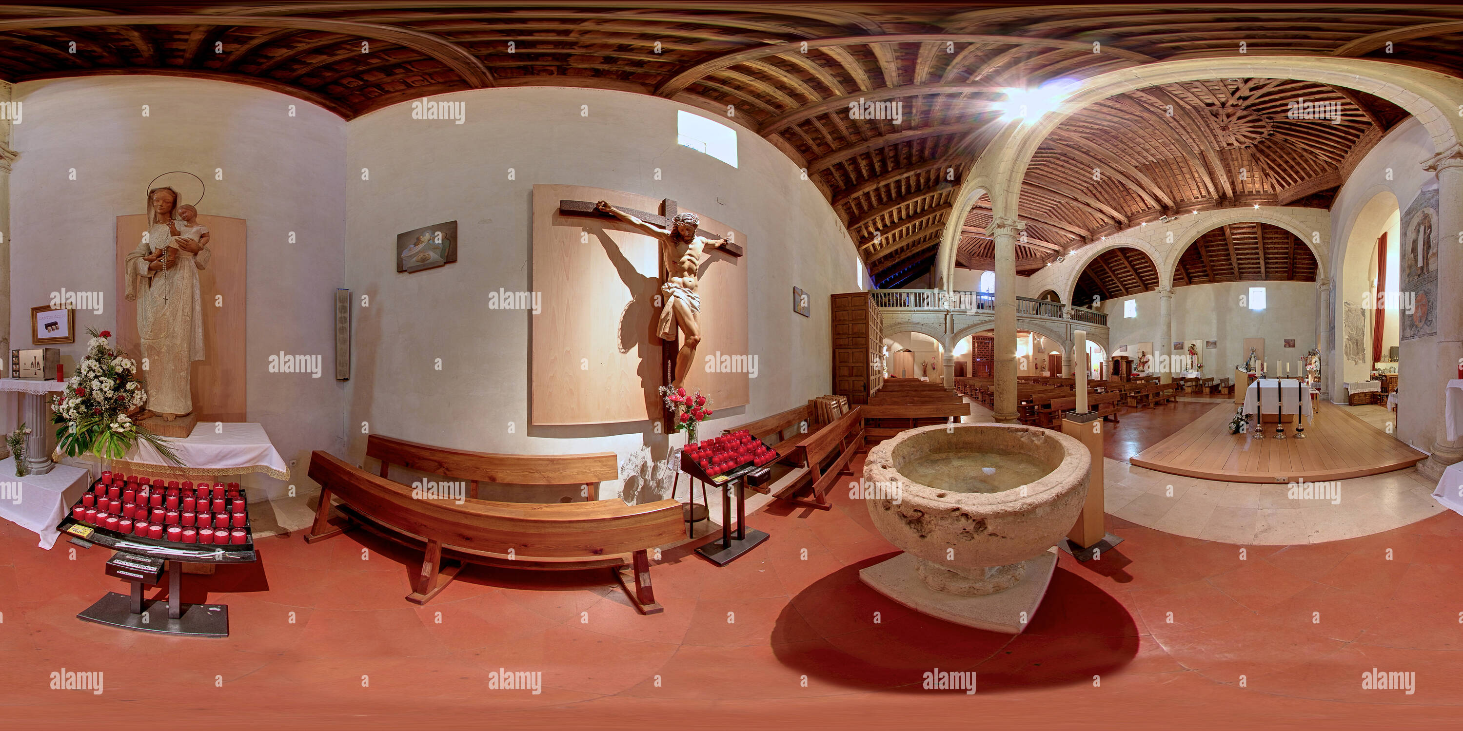 Vue panoramique à 360° de Parroquia de San Pedro Apóstol 10