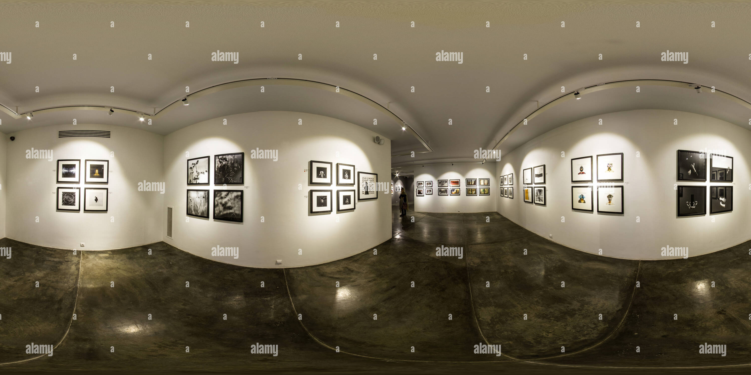 Vue panoramique à 360° de Shirin Art Gallery Juil Août 2015 Vie de moins de 09