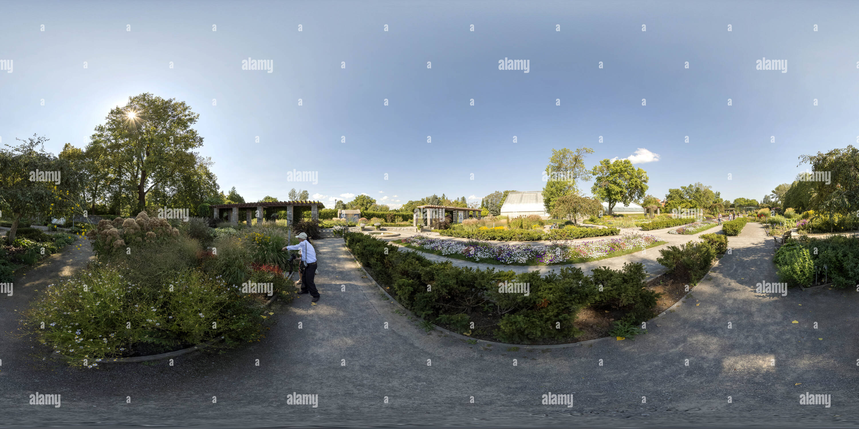 Vue panoramique à 360° de Jardin Botanique de Montréal 5