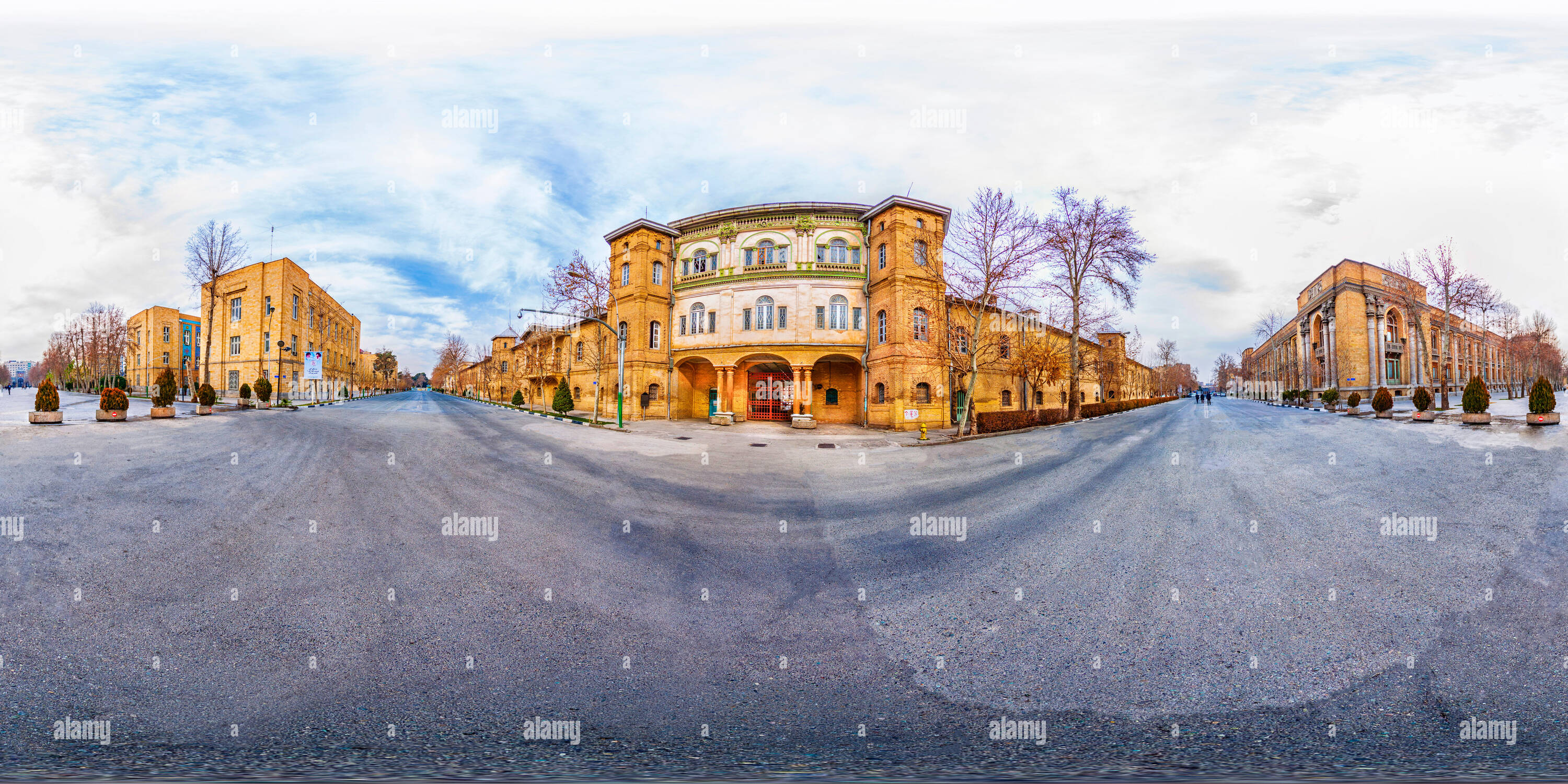 Vue panoramique à 360° de Bagh-e Melli