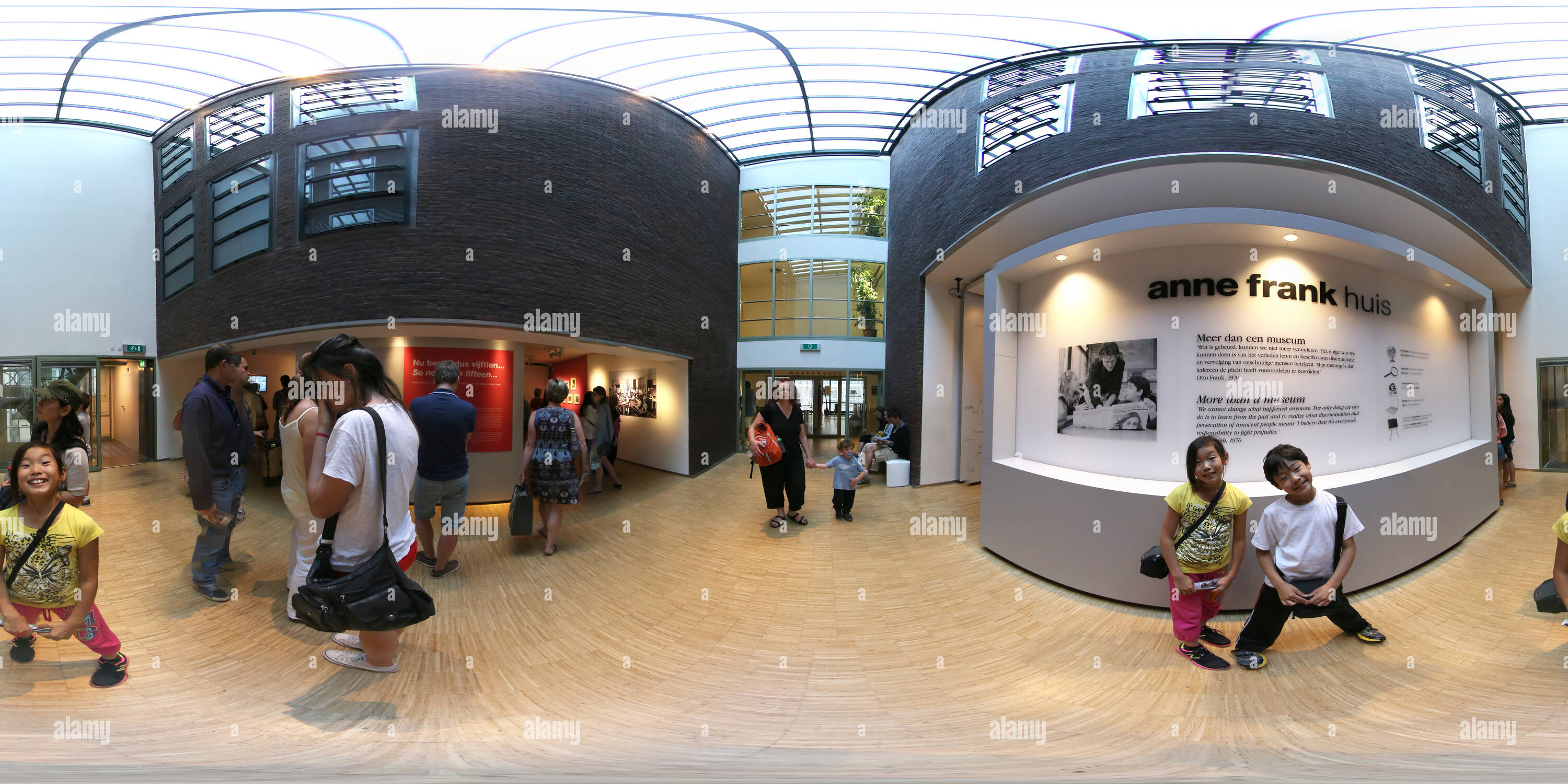 Vue panoramique à 360° de Musée d'Anne Frank, Amsterdam