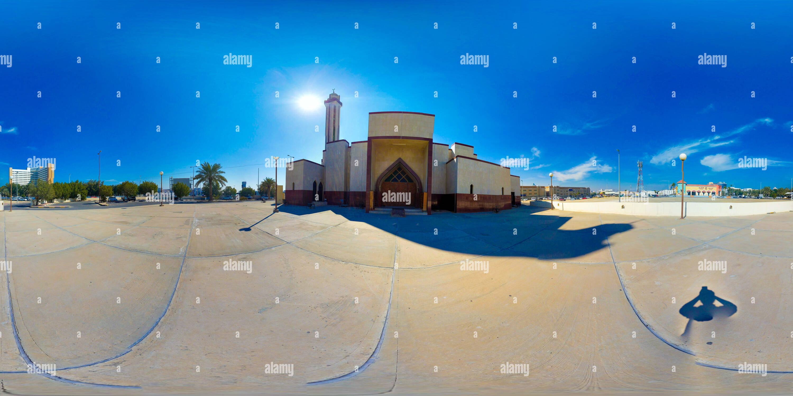 Vue panoramique à 360° de Mosquée Al Khobar cornish