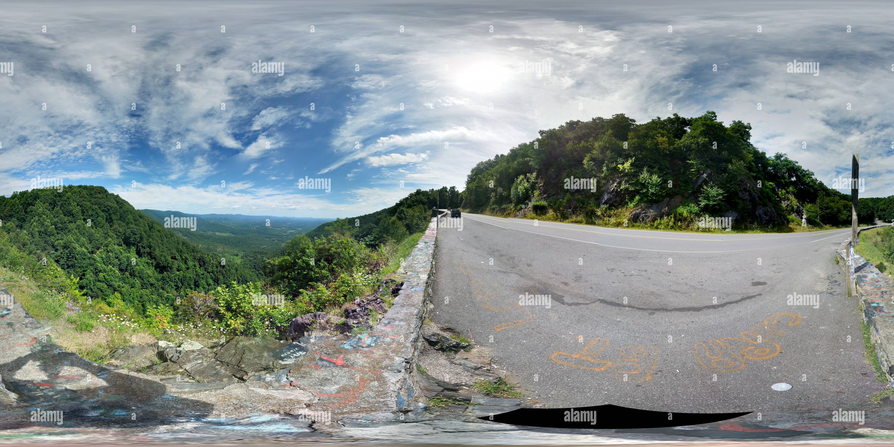 Vue panoramique à 360° de Lovers Leap Rt 58 Va 2