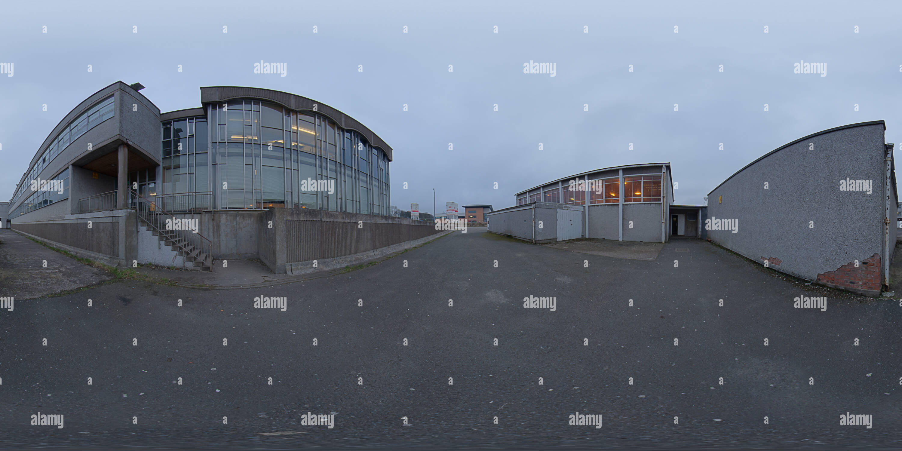 Vue panoramique à 360° de Bibliothèque de l'extérieur