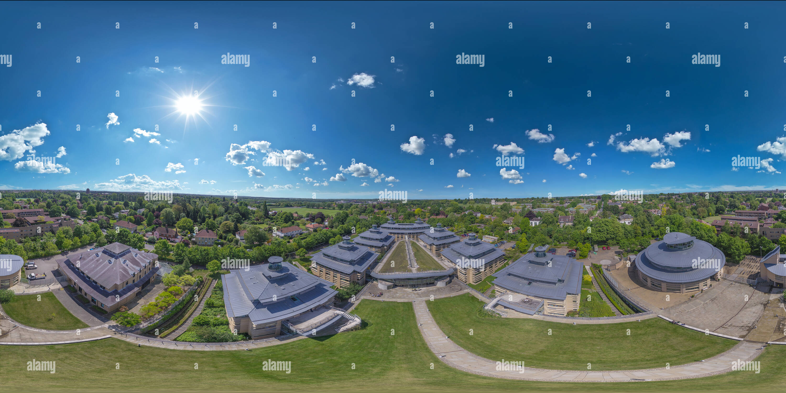 Vue panoramique à 360° de Isaac Newton Institute for Mathematical Sciences