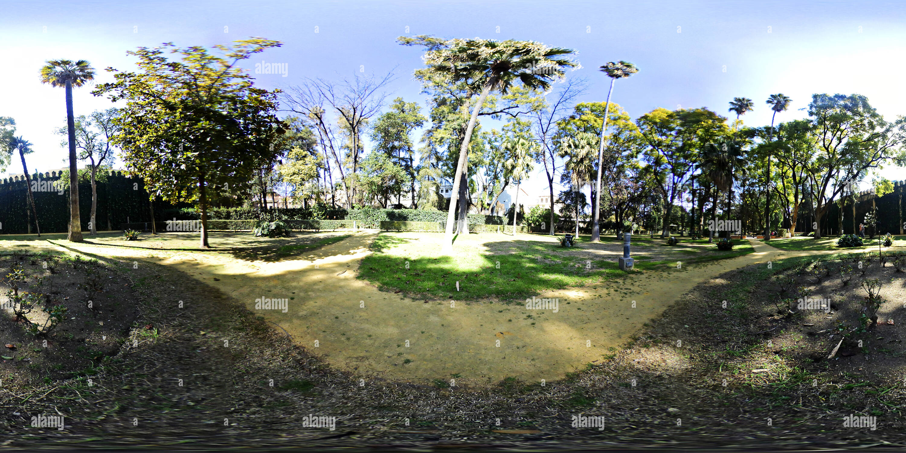 Vue panoramique à 360° de Jardin anglais 04