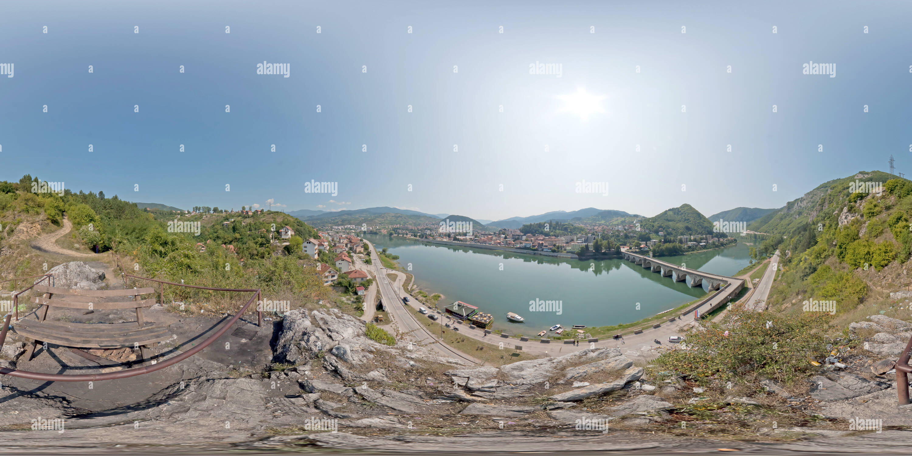 Vue panoramique à 360° de Kusmuk Milankov Vidikovac