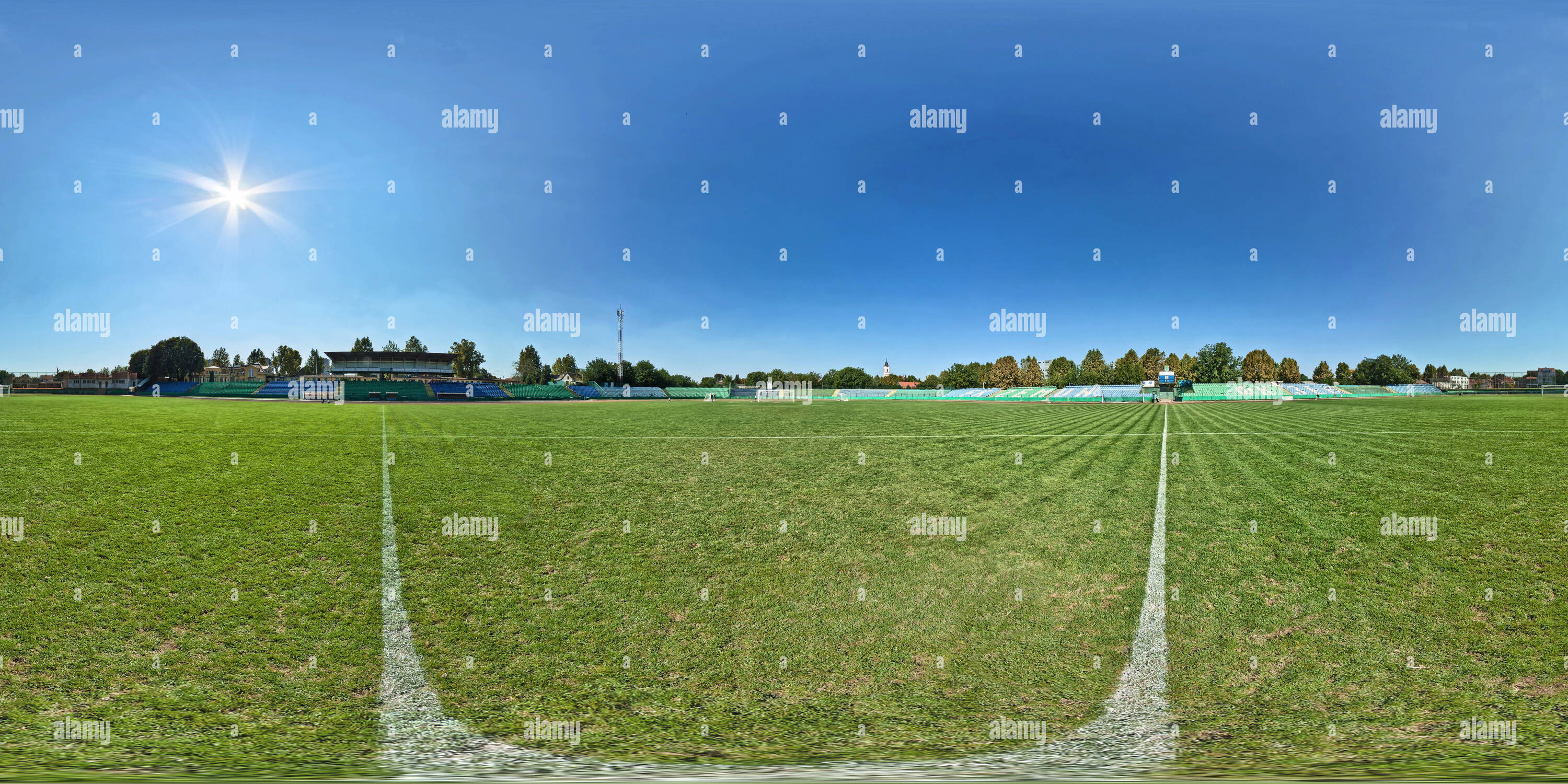 Vue panoramique à 360° de Stadion Fk Zemun