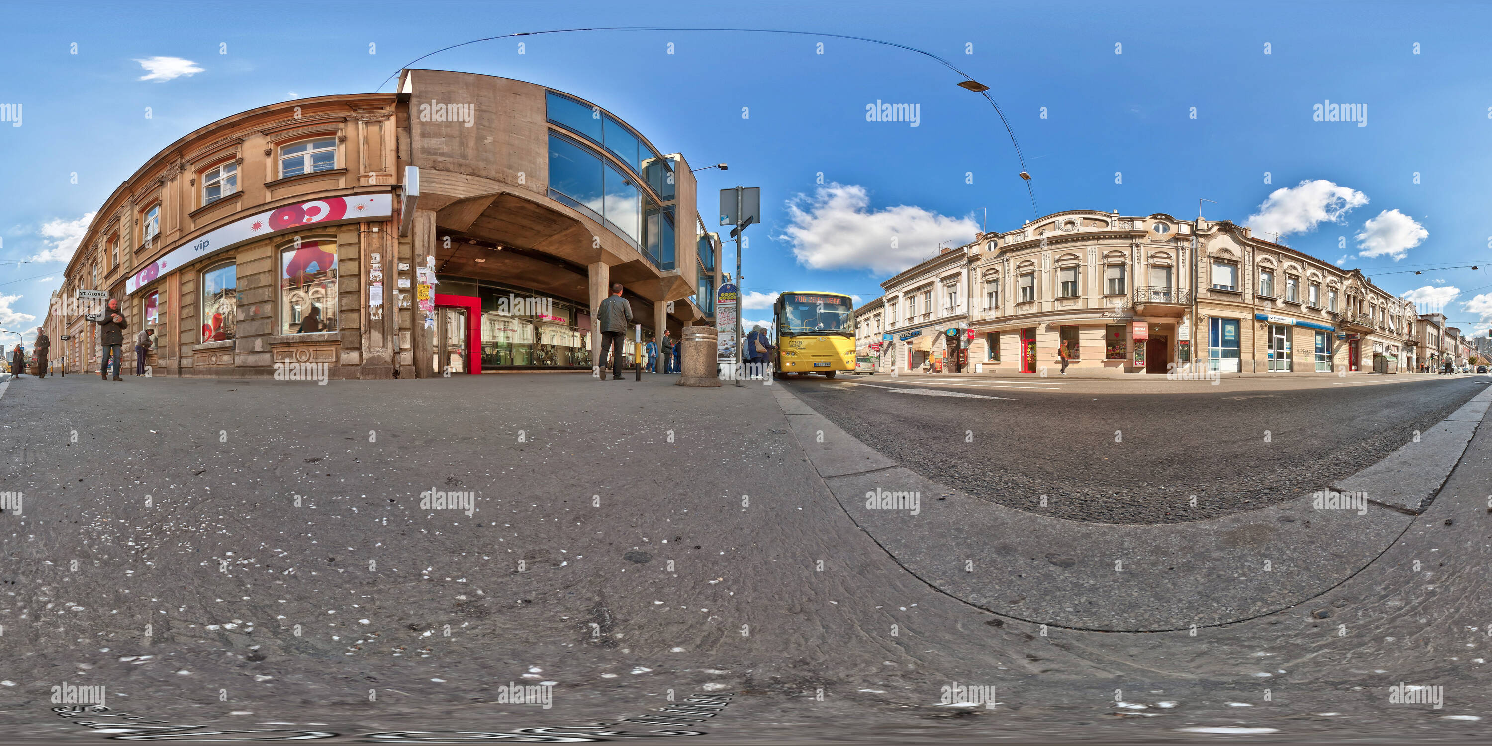 Vue panoramique à 360° de Zemun de Mišije Perspektive