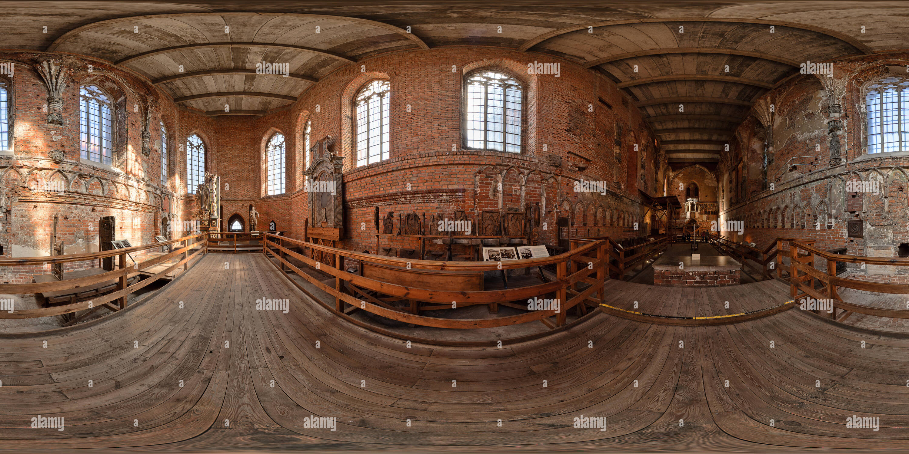 Vue panoramique à 360° de Visite virtuelle 360° du château Teutonique de Malbork