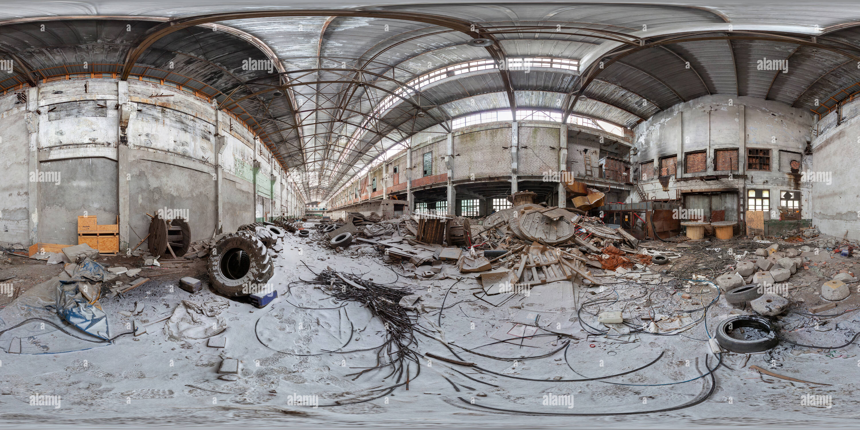 Vue panoramique à 360° de Канатный гвоздильщик цех завода Красный (gvozdilchik Krasniy)