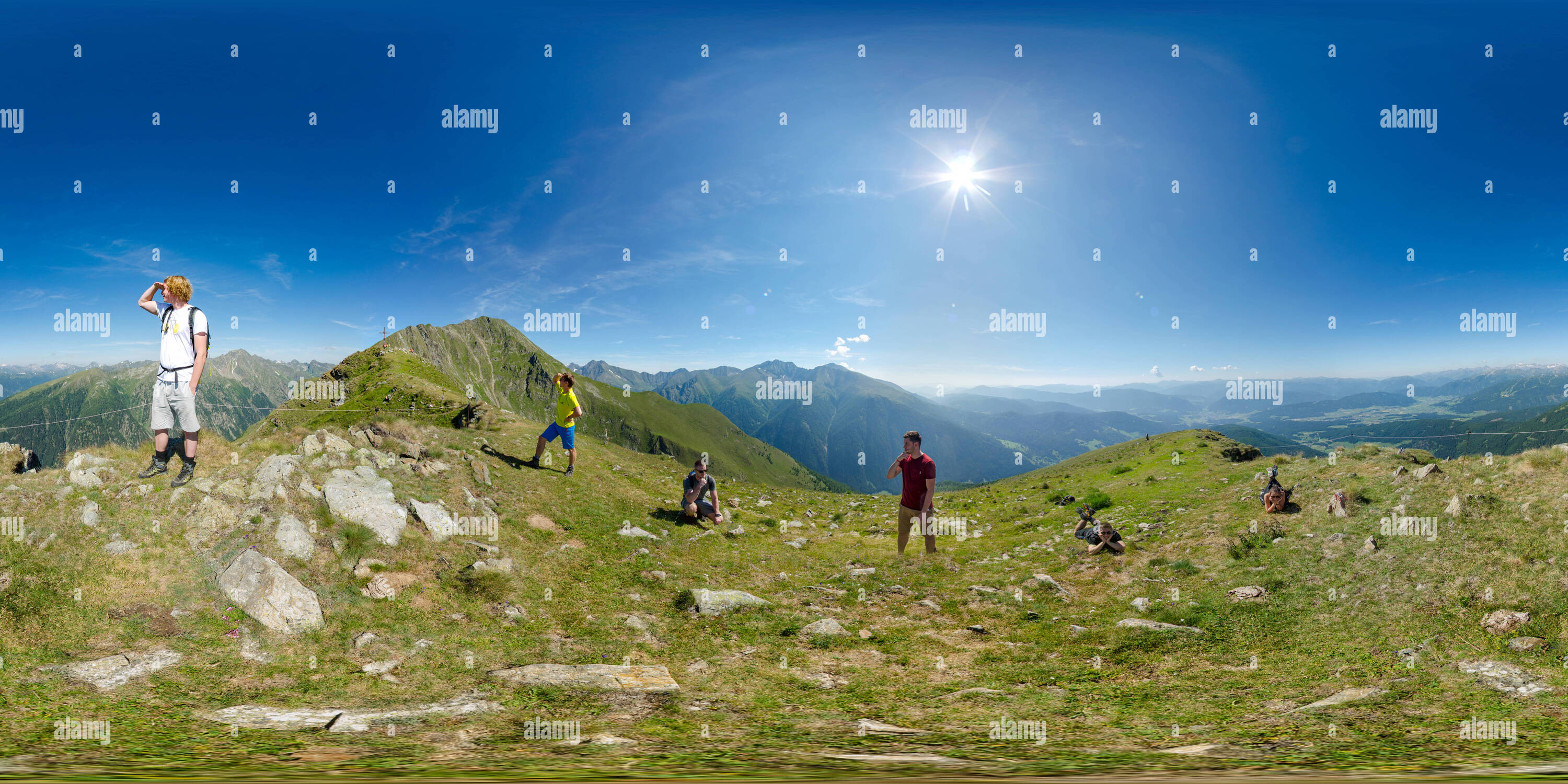 Vue panoramique à 360° de Gumma avec vos amis - 2316m