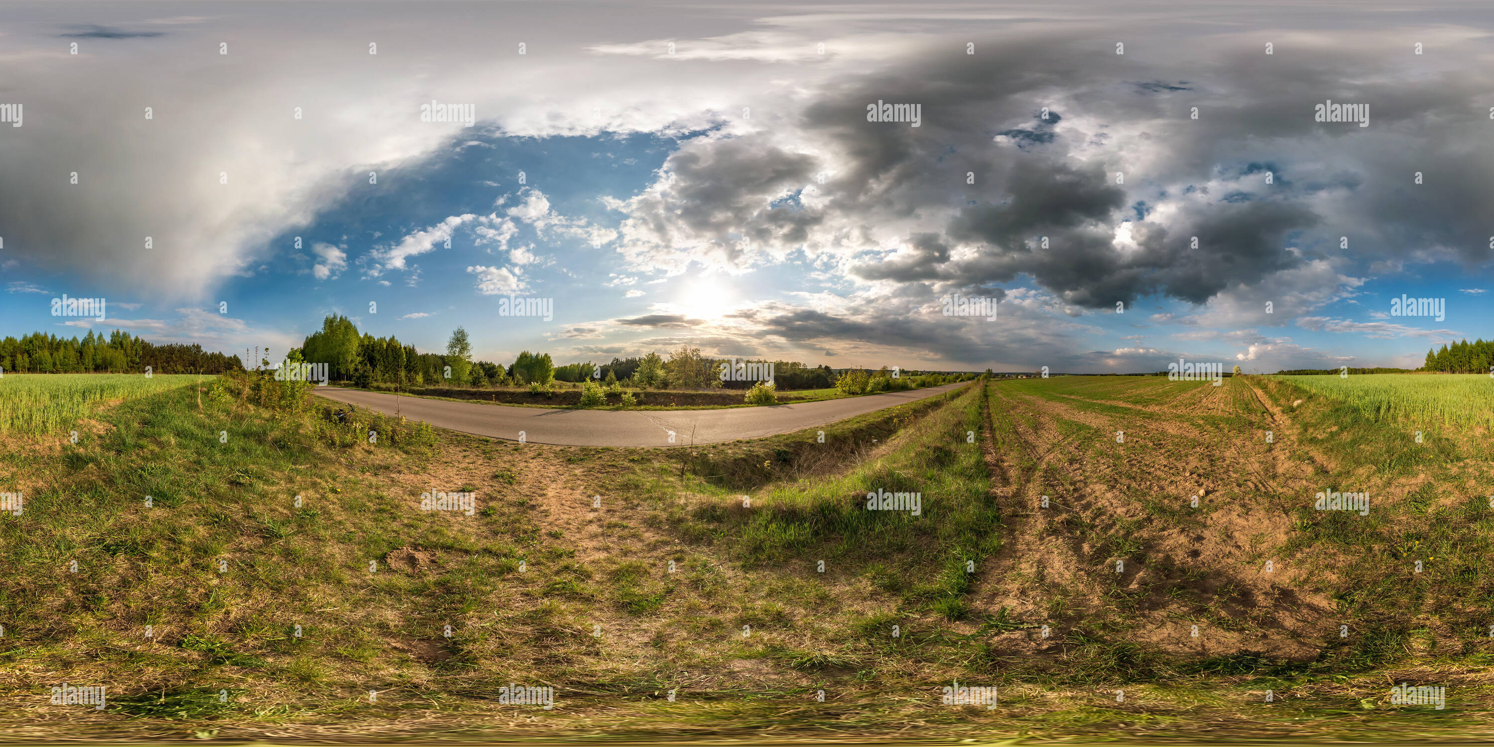 Vue panoramique à 360° de ,