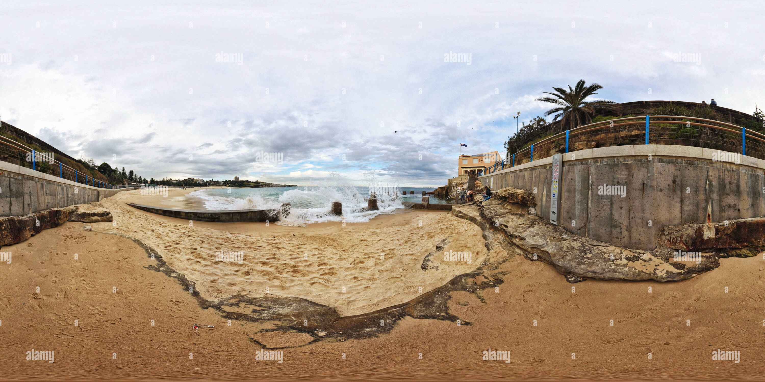 Vue panoramique à 360° de Ross Jones Rockpool - Coogee Bay