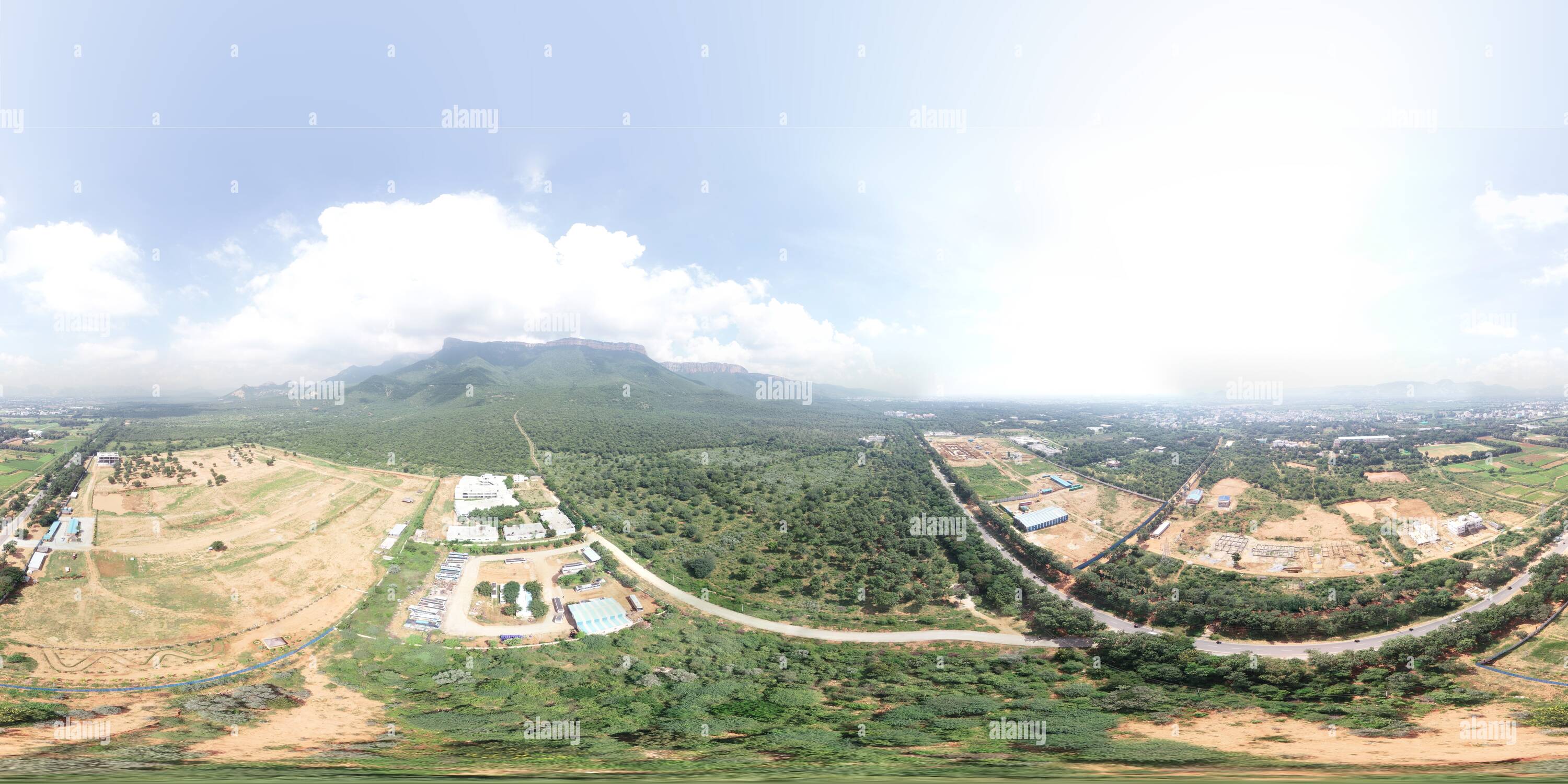 Visualizzazione panoramica a 360 gradi di Peruru-Tirupati
