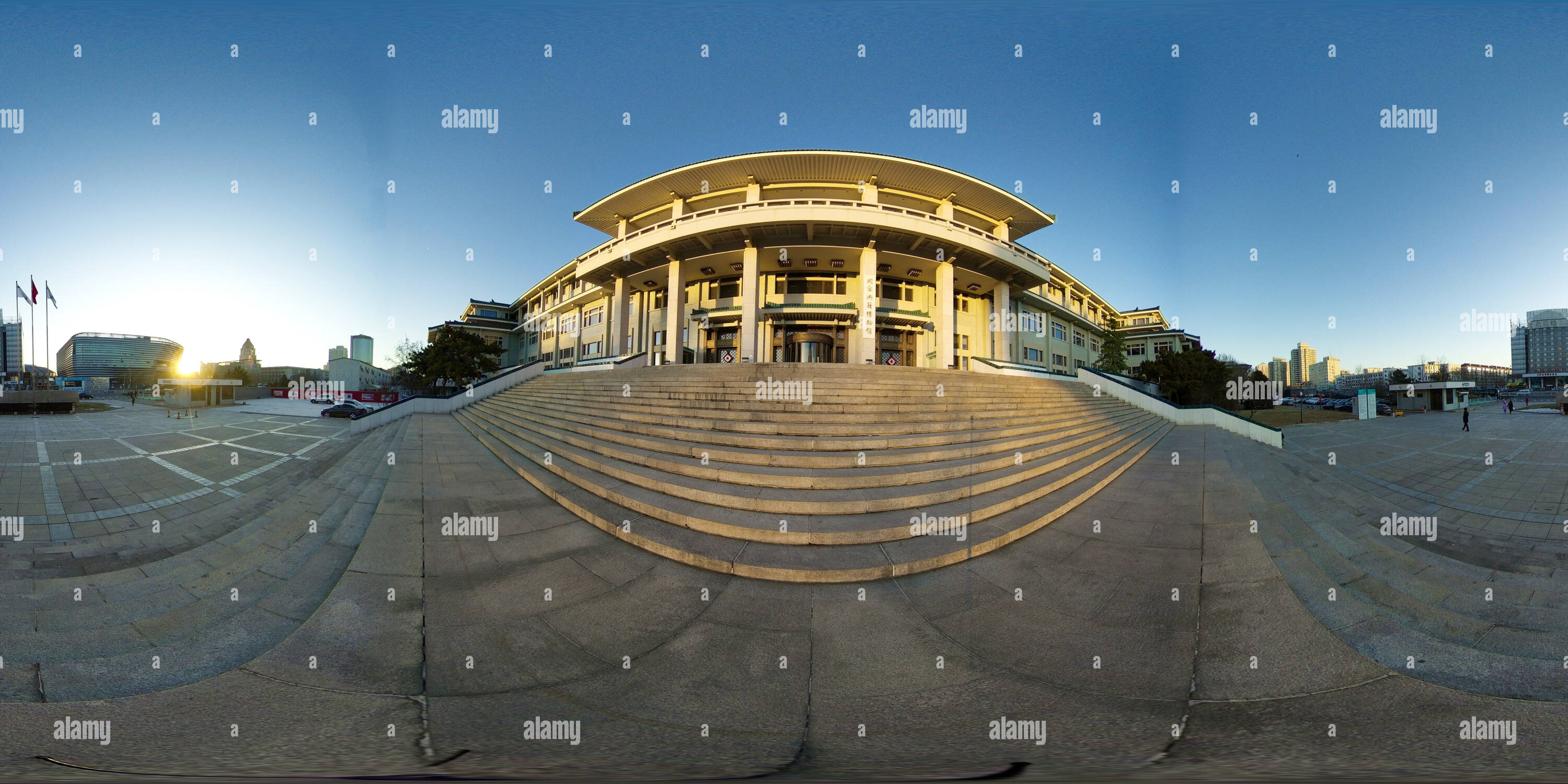 Visualizzazione panoramica a 360 gradi di Edificio principale della Biblioteca Nazionale della Cina