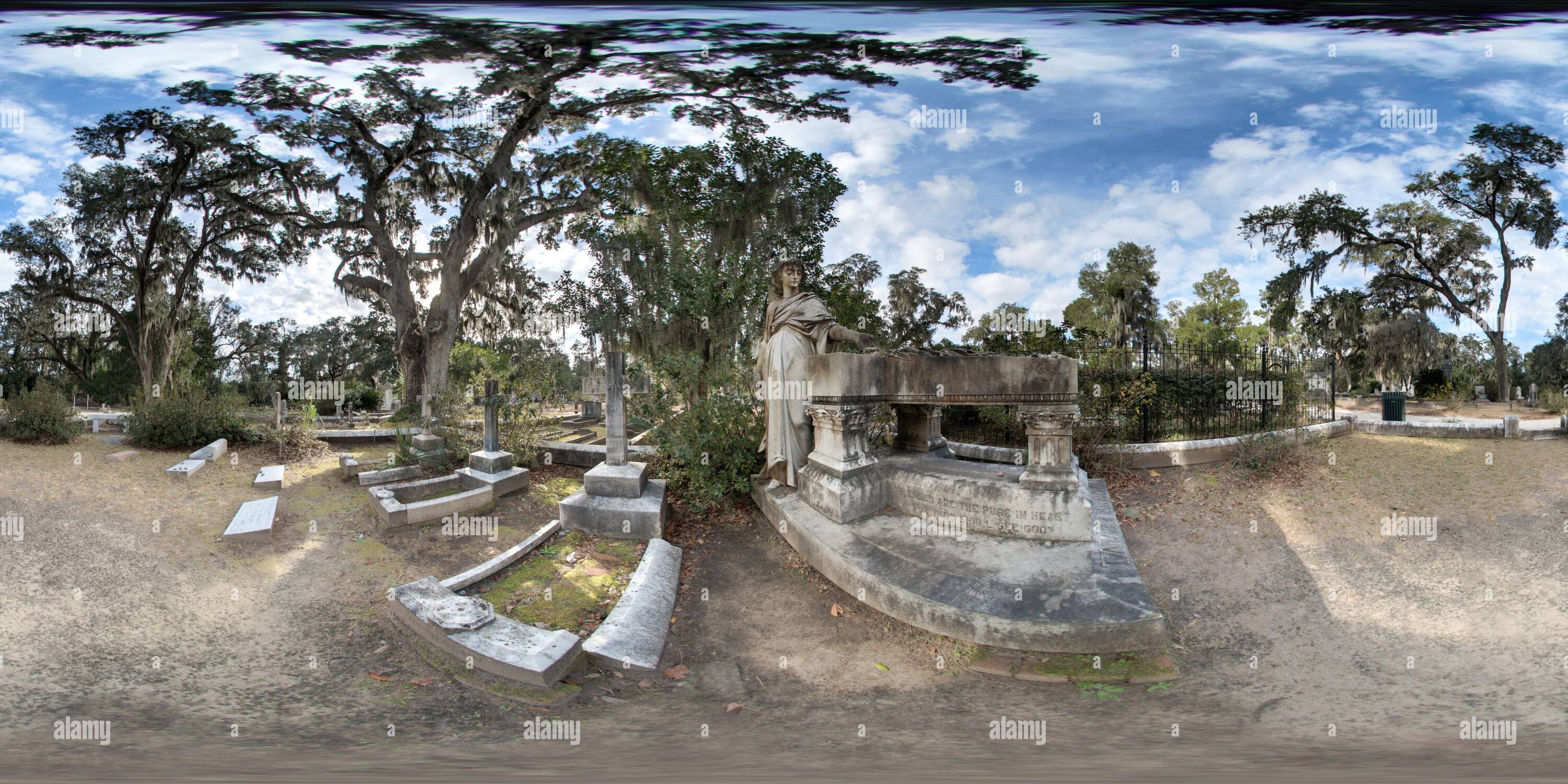 Visualizzazione panoramica a 360 gradi di Il cimitero Bonaventura