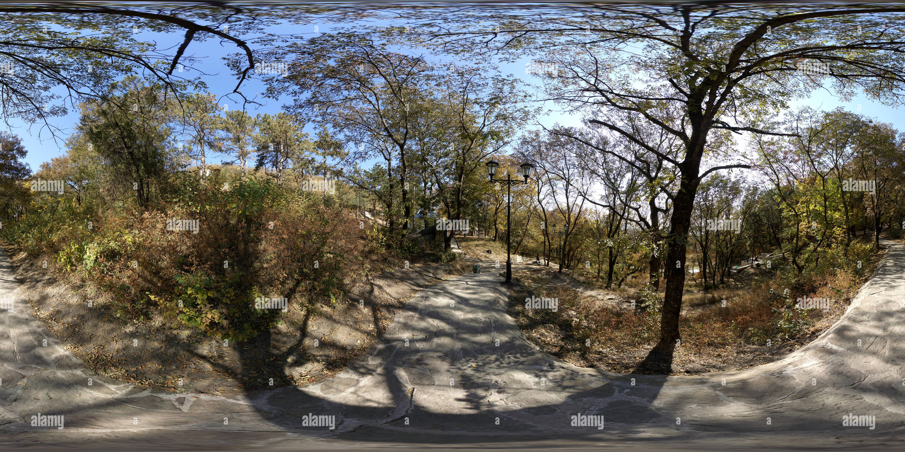 Visualizzazione panoramica a 360 gradi di Дорожка возле Товиевского источника 2020