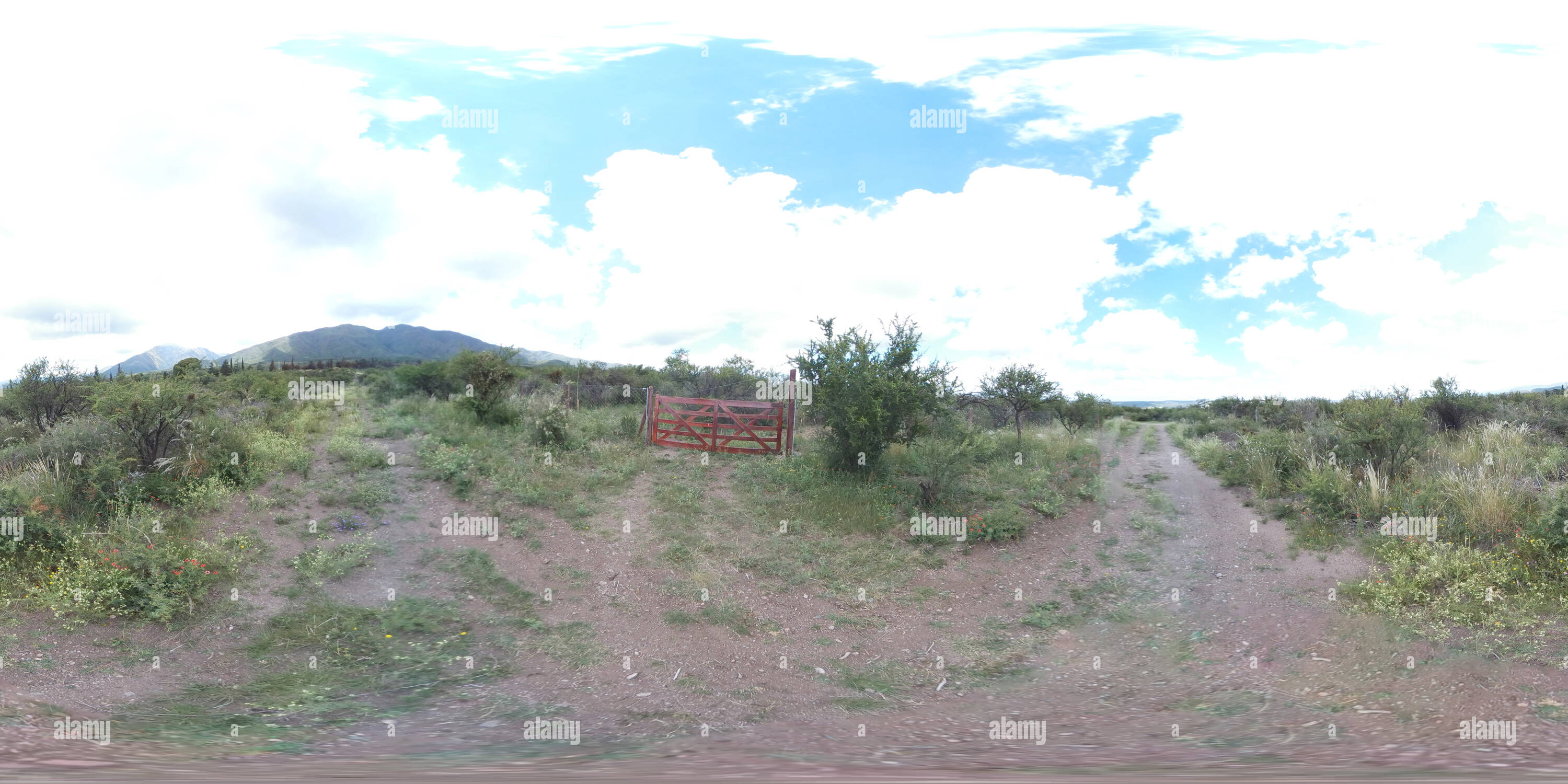 Visualizzazione panoramica a 360 gradi di Capilla del Monte febrero 2021