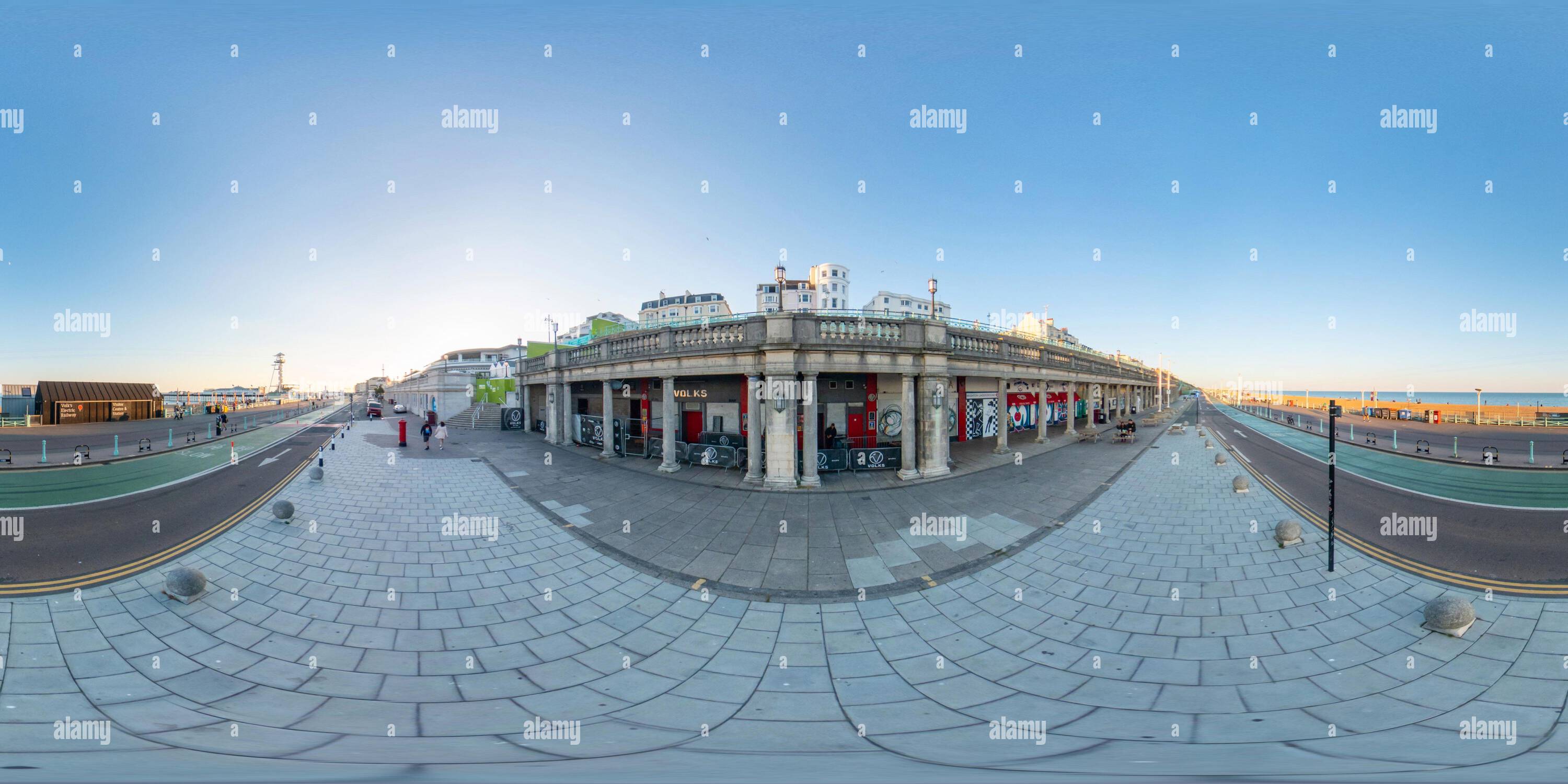 Visualizzazione panoramica a 360 gradi di 360 foto Kemptown Volks night club UK