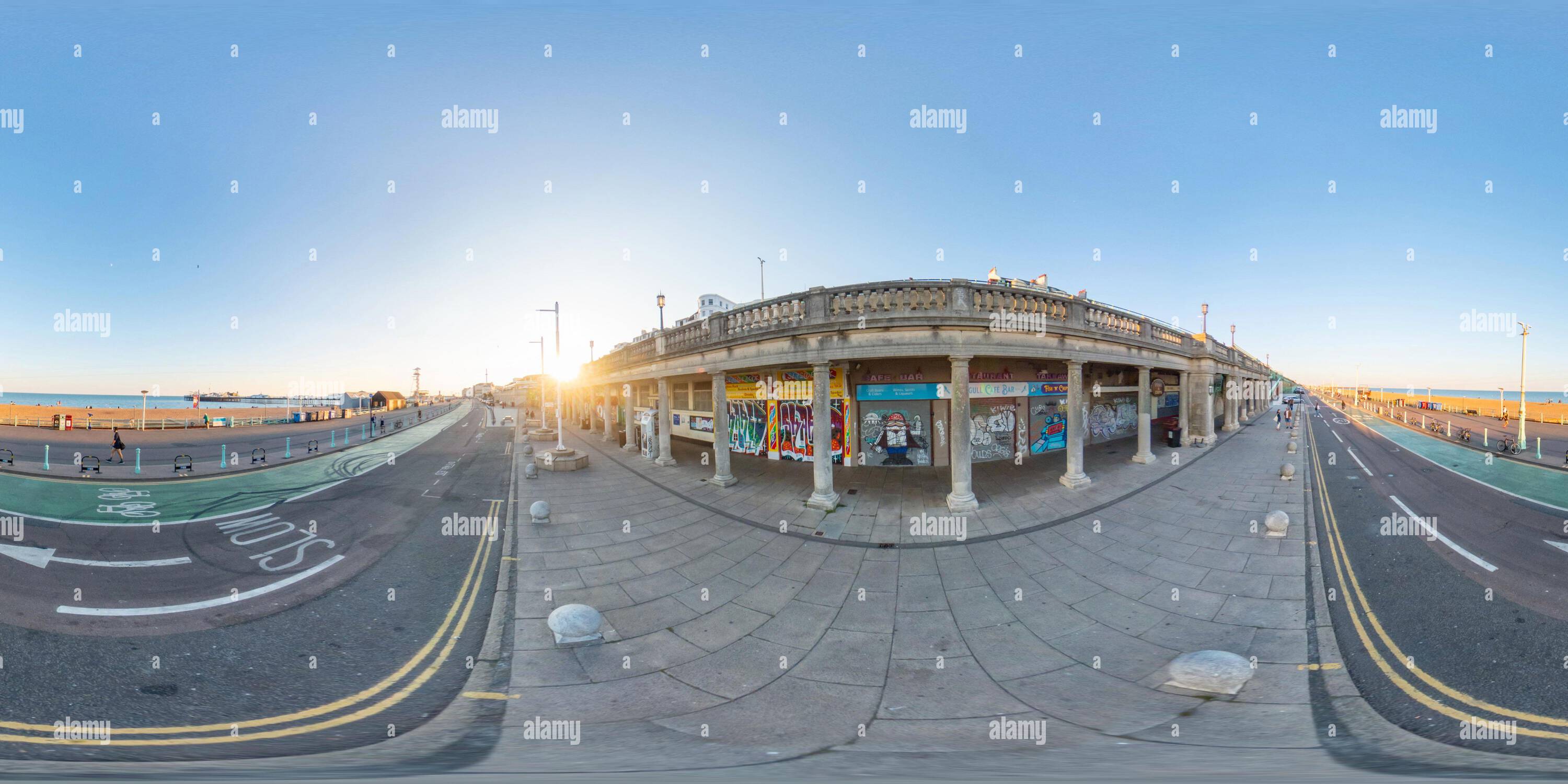 Visualizzazione panoramica a 360 gradi di 360 foto Kemptown Volks night club UK