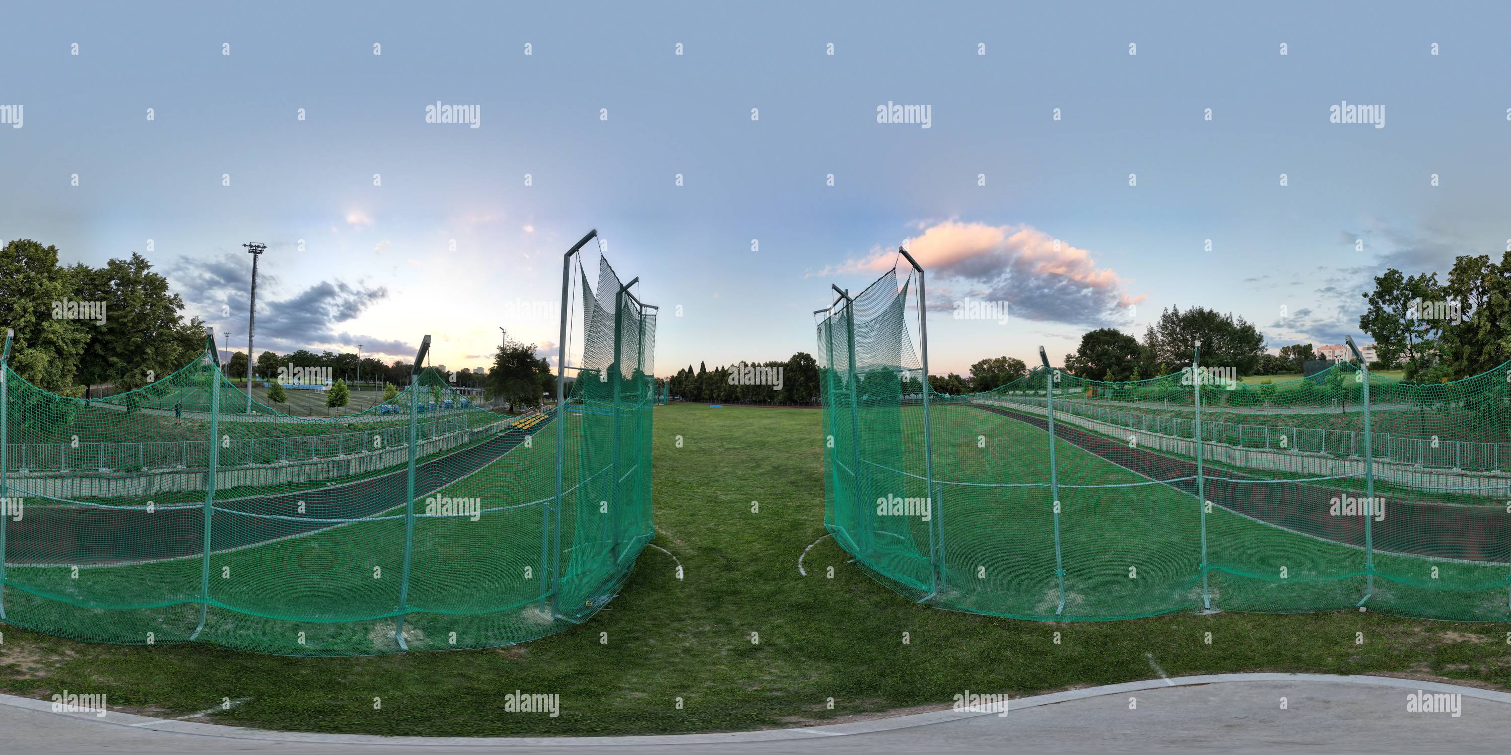 Visualizzazione panoramica a 360 gradi di Dentro la rete