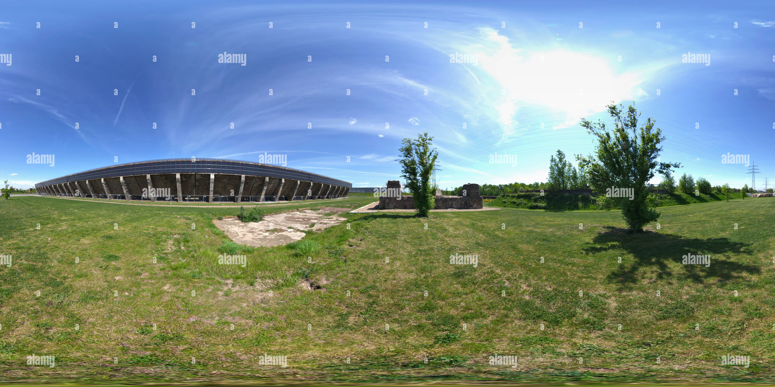 Visualizzazione panoramica a 360 gradi di Ore bunker @ Schalker Verein