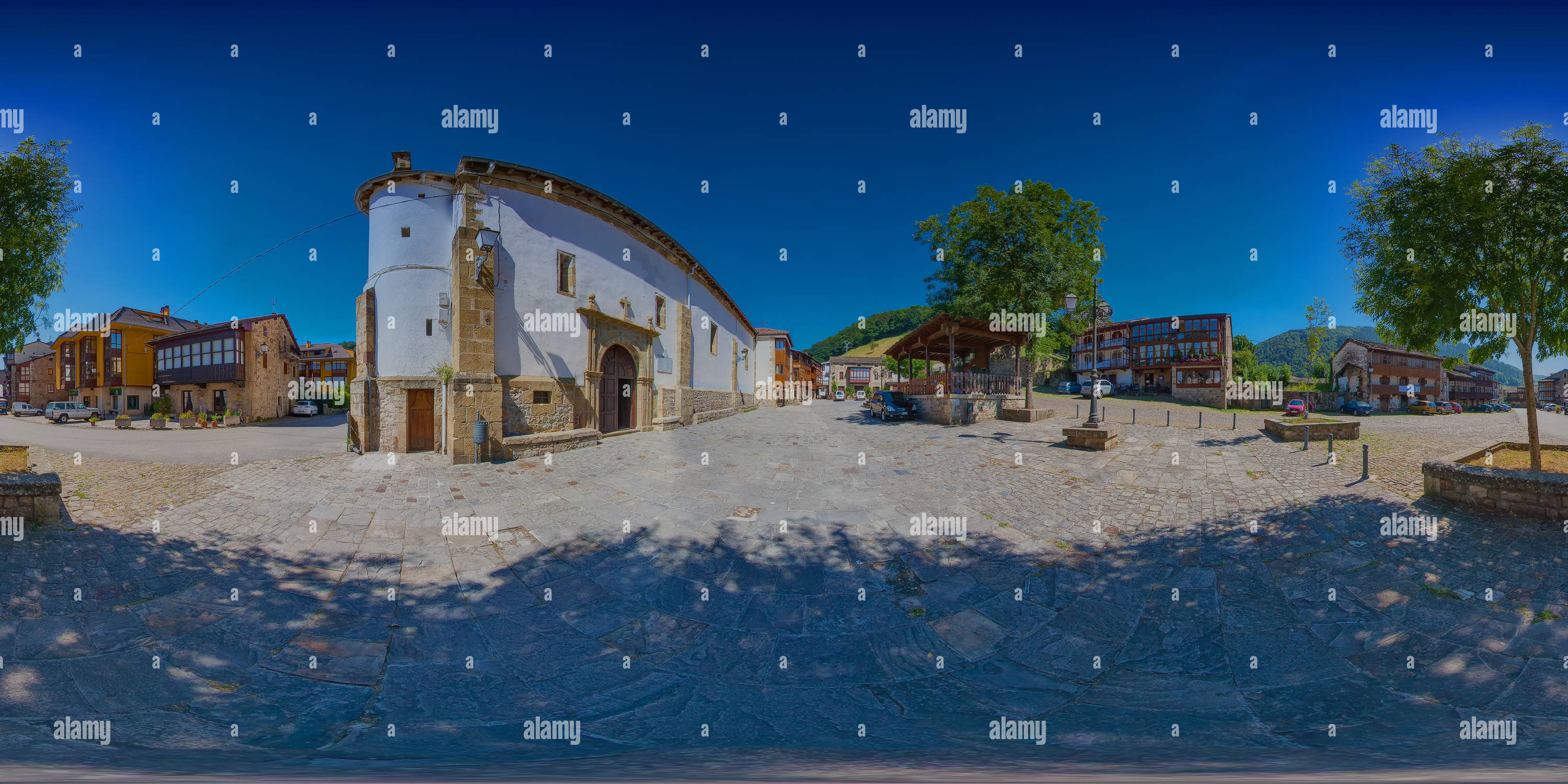 Visualizzazione panoramica a 360 gradi di Vega de Pas