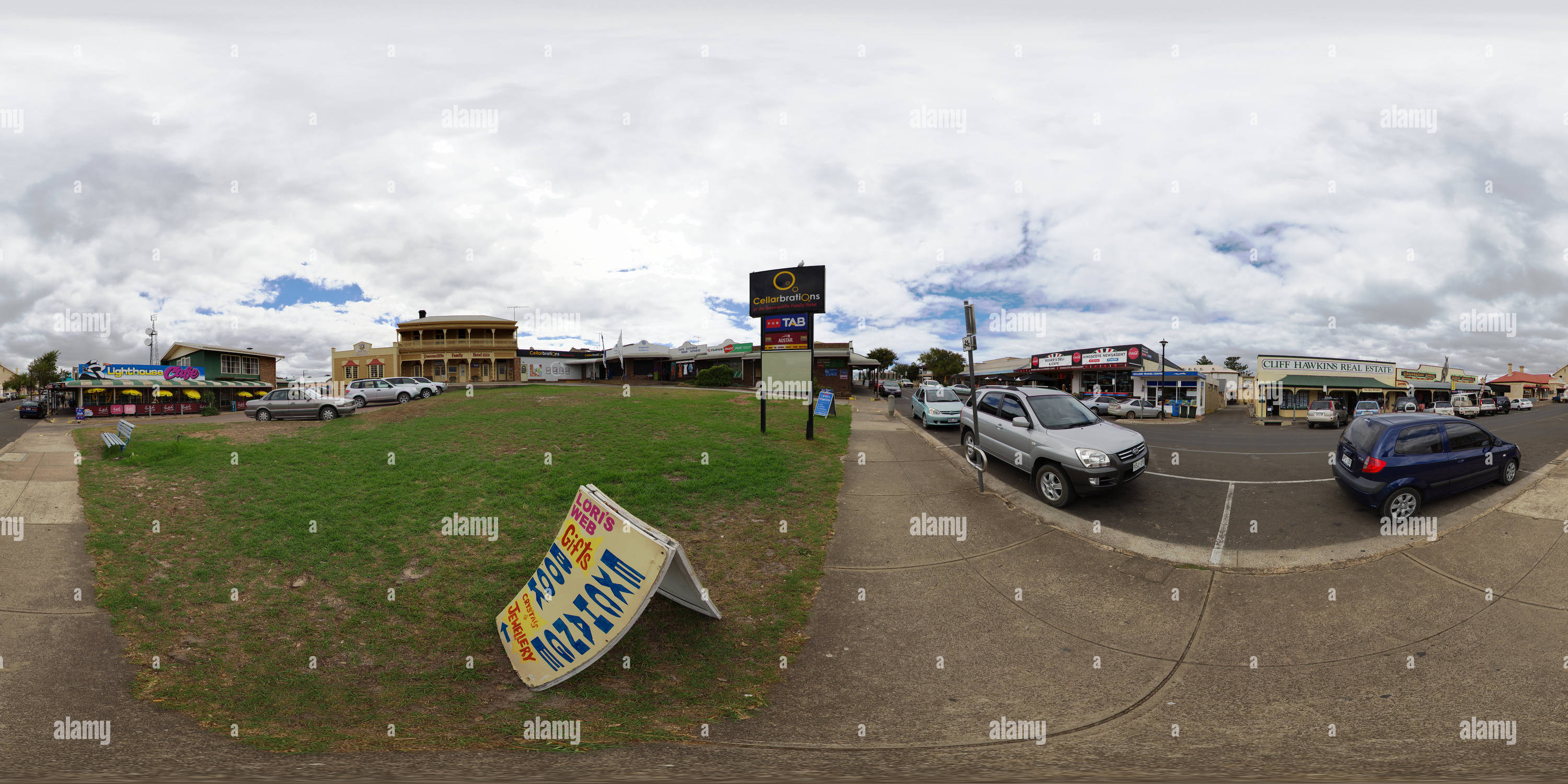 Visualizzazione panoramica a 360 gradi di Dauncey Street a Kingscote