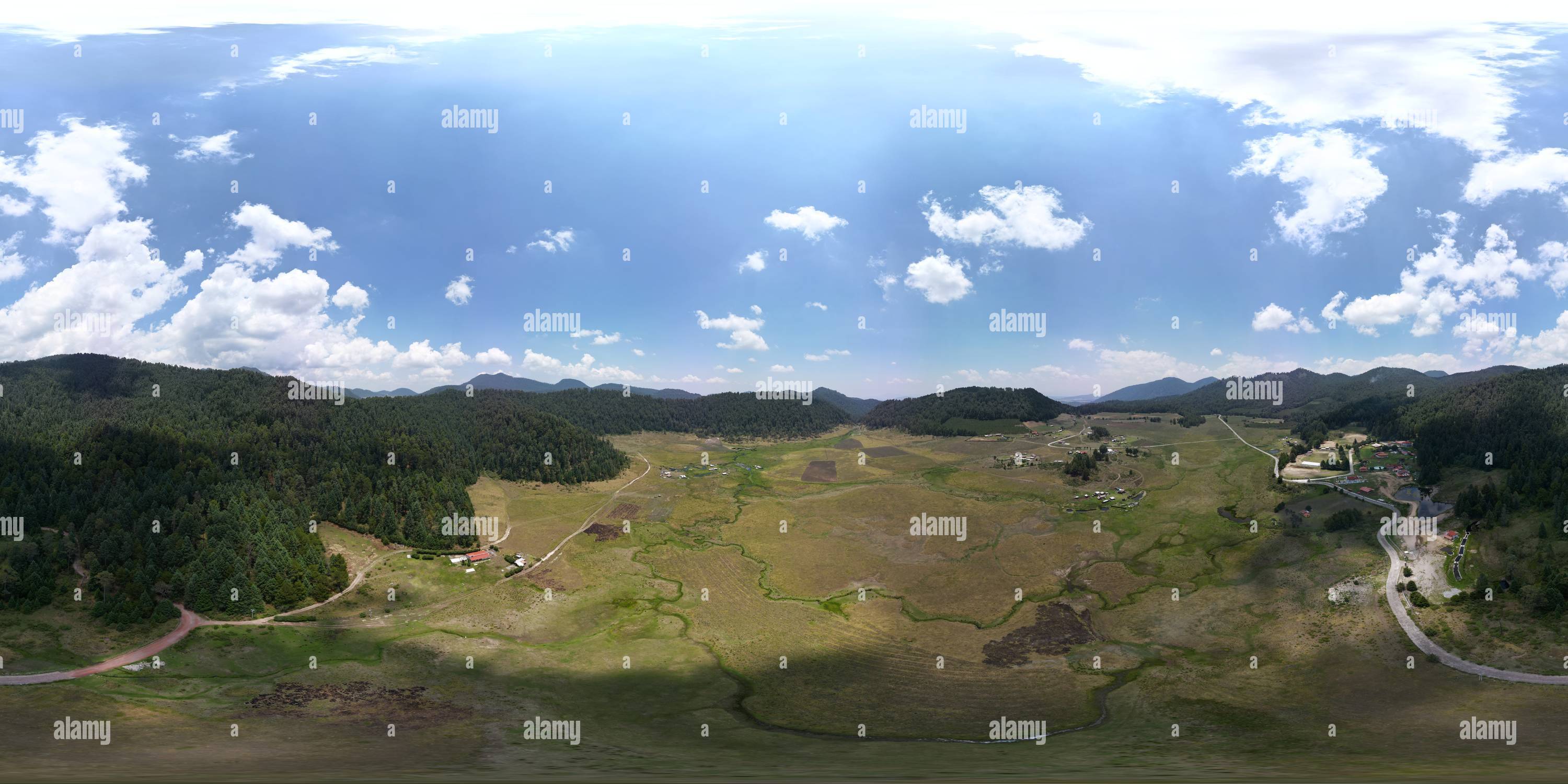 Visualizzazione panoramica a 360 gradi di Amatlan Estado de Mexico