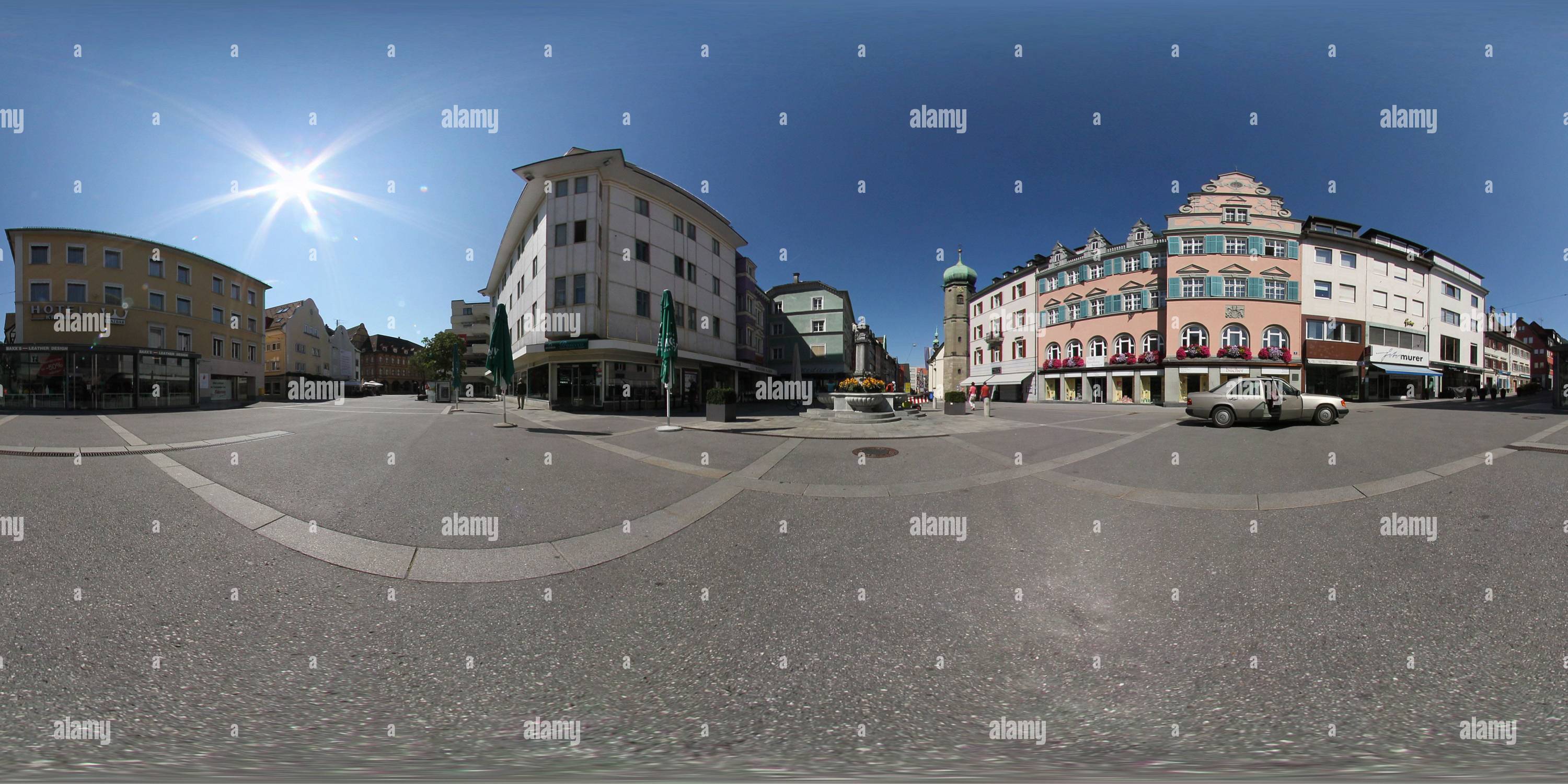 Visualizzazione panoramica a 360 gradi di Bregenz