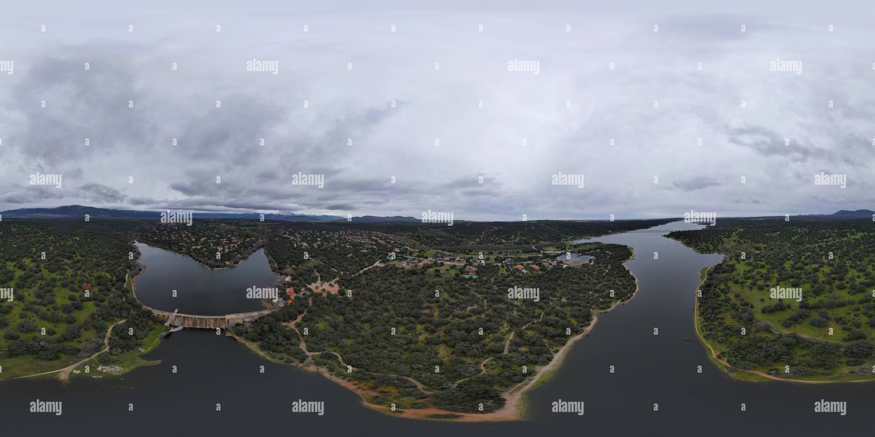 Visualizzazione panoramica a 360 gradi di 360 Vista di Los Arroyos e Valmayor