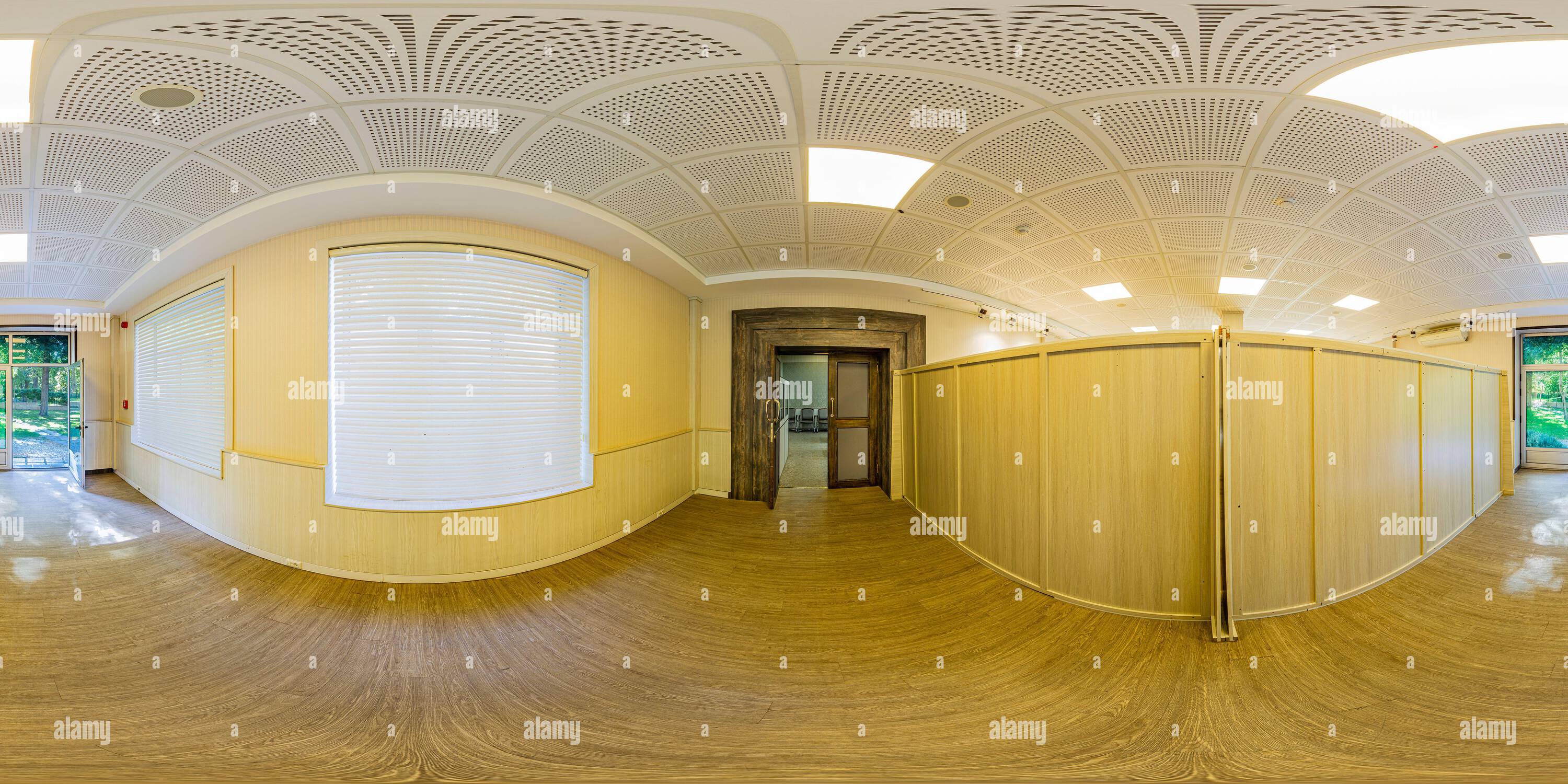 Visualizzazione panoramica a 360 gradi di Spettacolare vista panoramica a 360 gradi dei servizi, Niavaran Palace Complex, Teheran, Iran