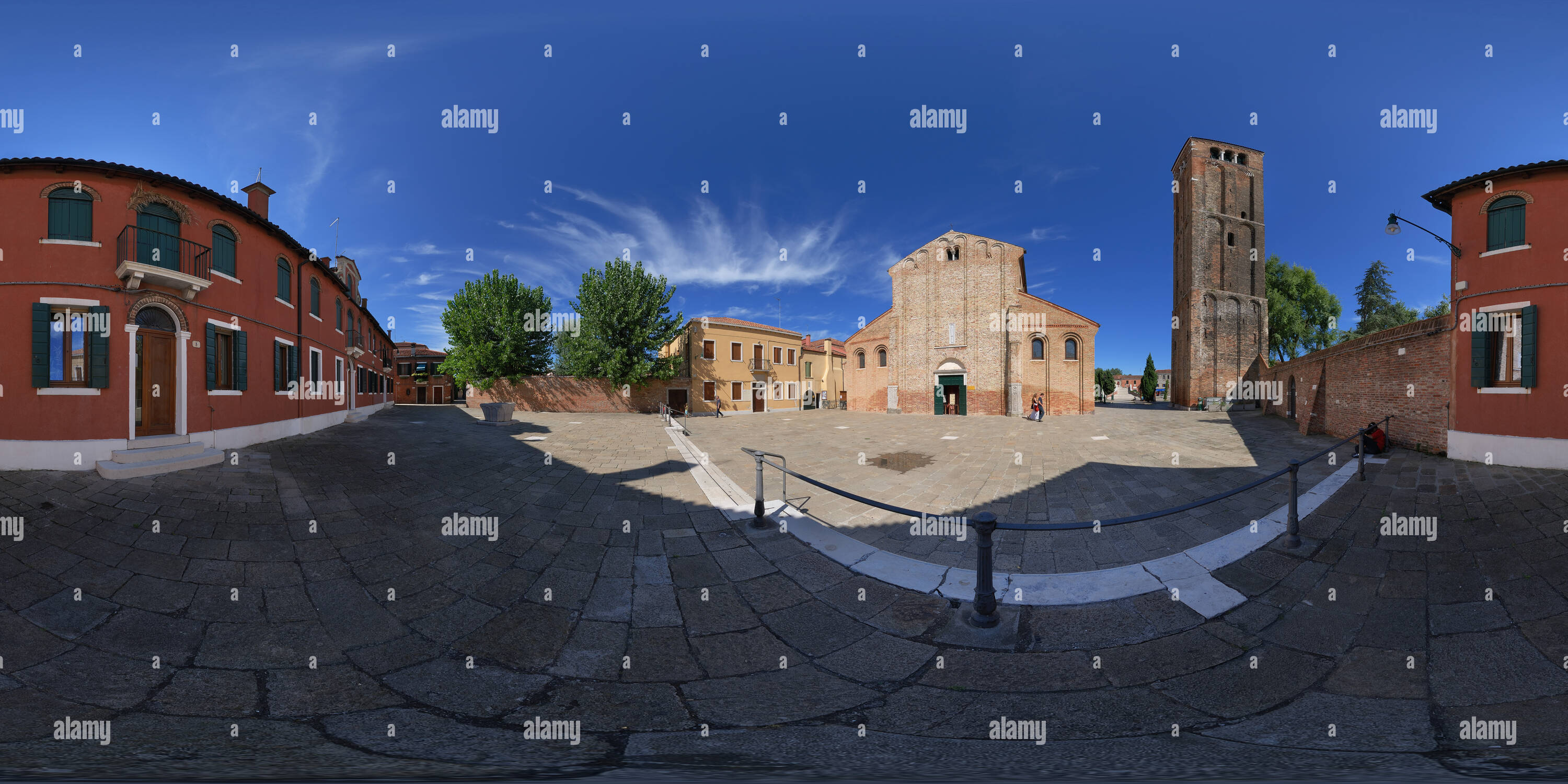 Visualizzazione panoramica a 360 gradi di Murano, Basilica dei Santi Maria e Donato