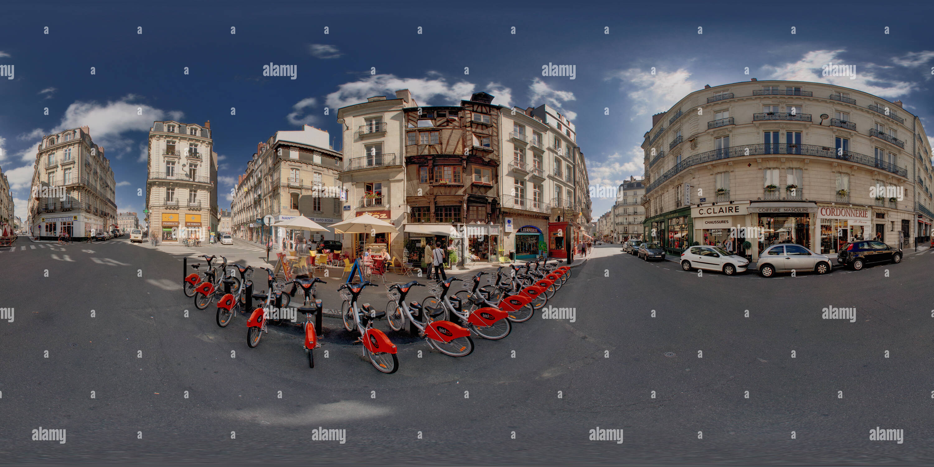 Visualizzazione panoramica a 360 gradi di Nantes Velos