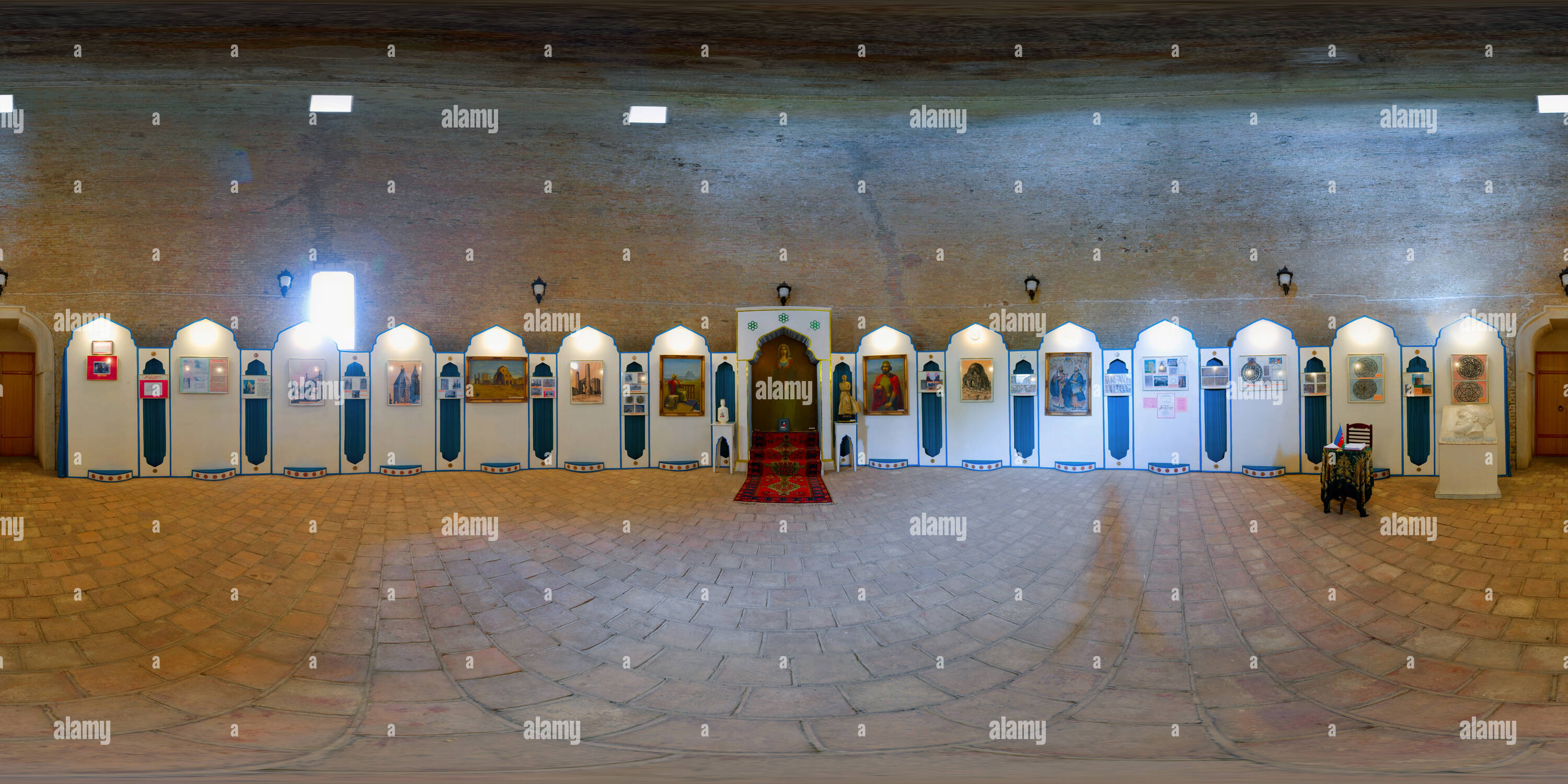 Visualizzazione panoramica a 360 gradi di Nakhichevan - Momina Hatun mausoleo