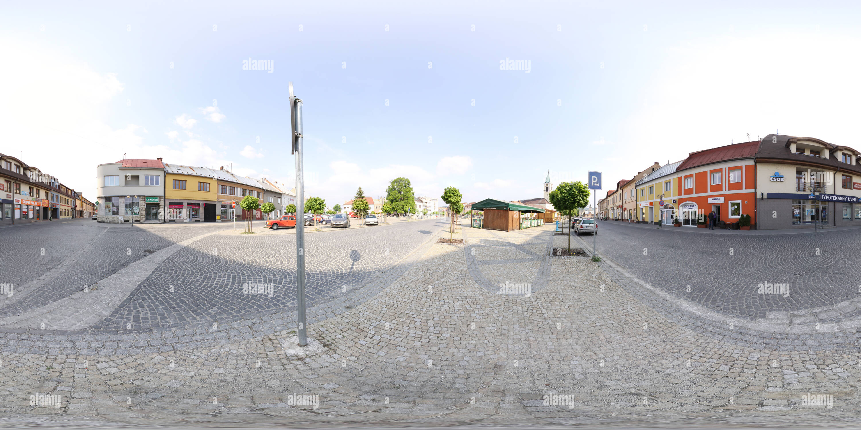 Visualizzazione panoramica a 360 gradi di Sqare Bytca della Repubblica Slovacca - NW corner