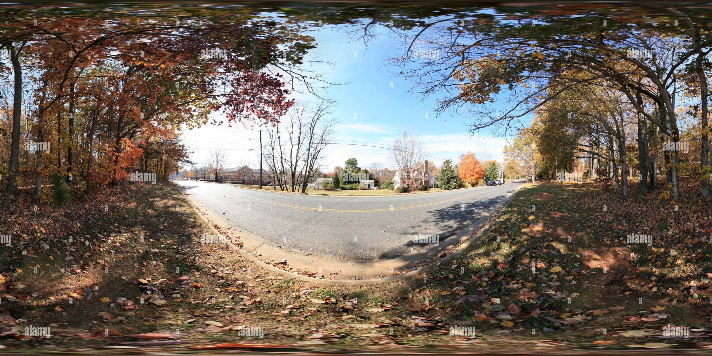 Visualizzazione panoramica a 360 gradi di Alexander Dickson House, Hillsborough, NC