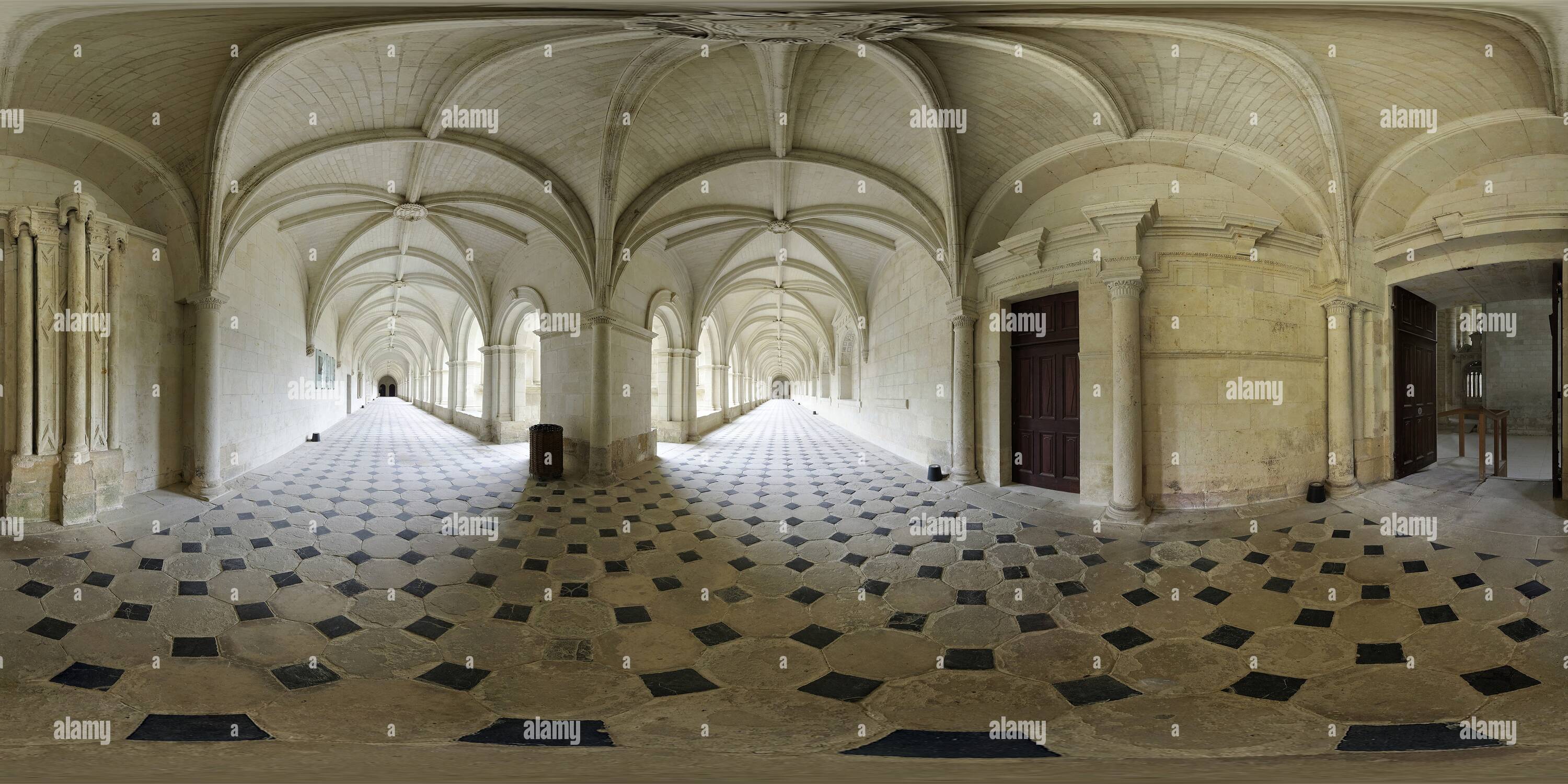 Visualizzazione panoramica a 360 gradi di Abbaye di Fontevraud - Galleria