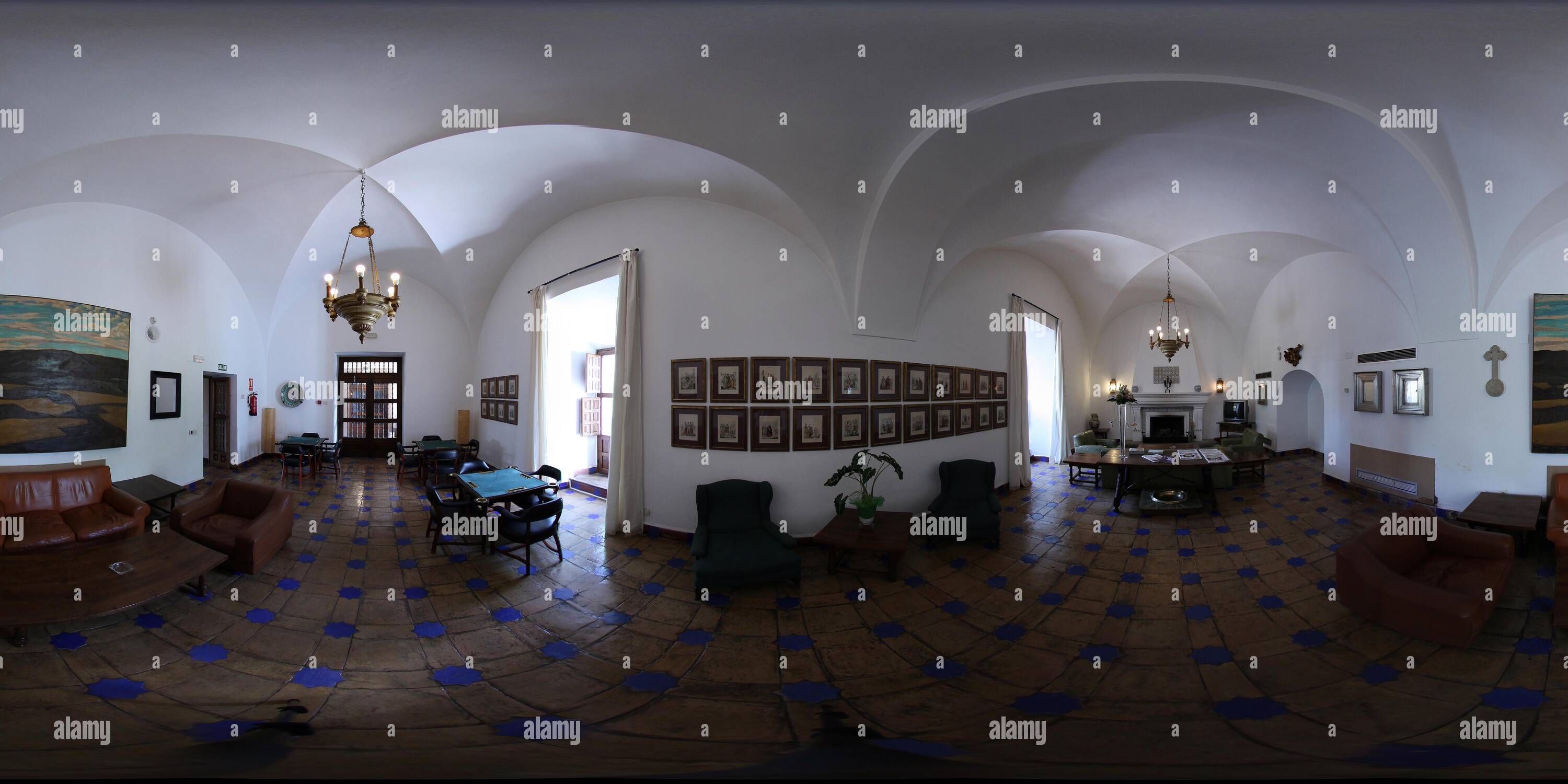 Visualizzazione panoramica a 360 gradi di Salon Parador de turismo de Merida