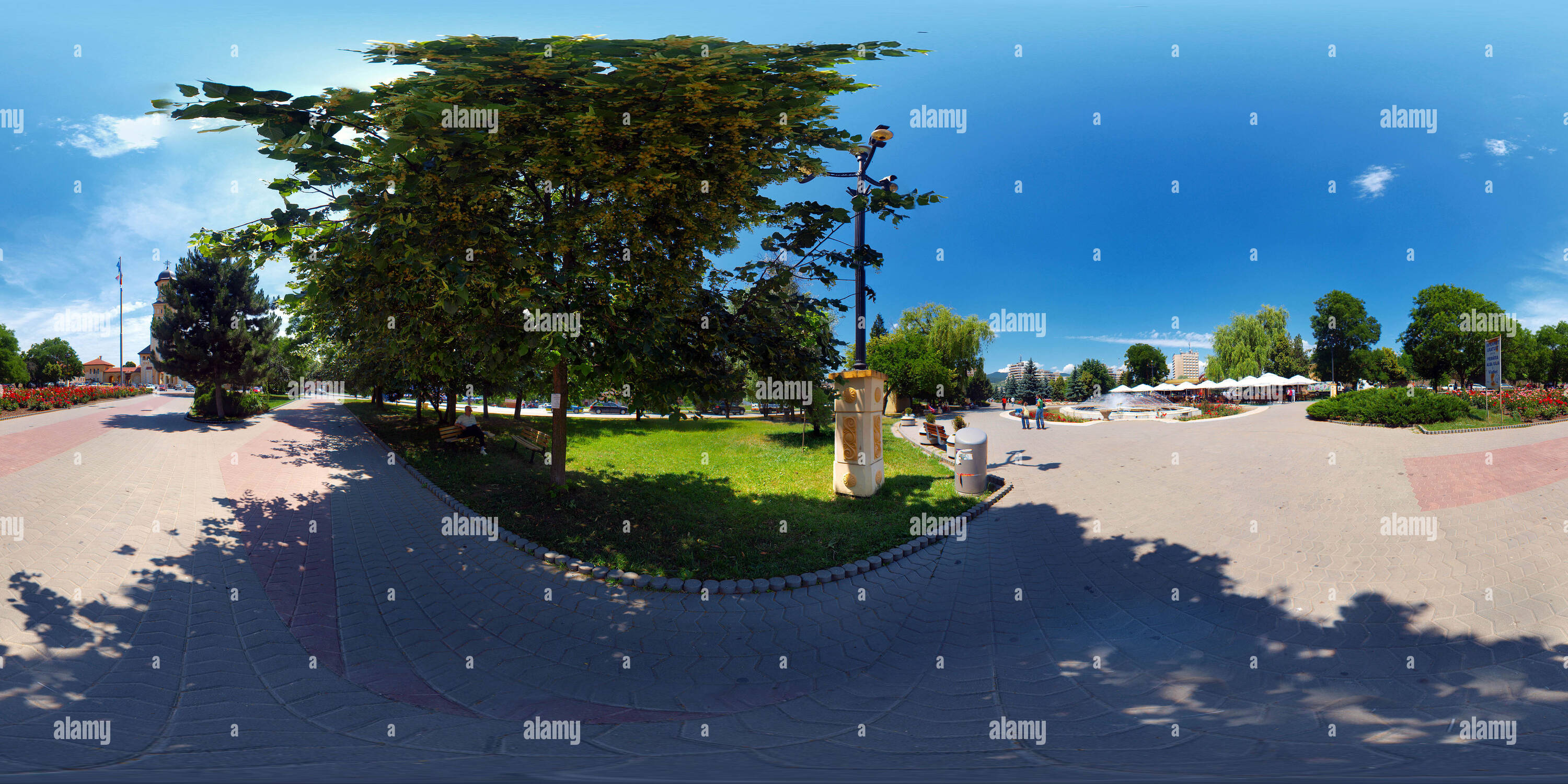 Visualizzazione panoramica a 360 gradi di Alba Iulia City Centre