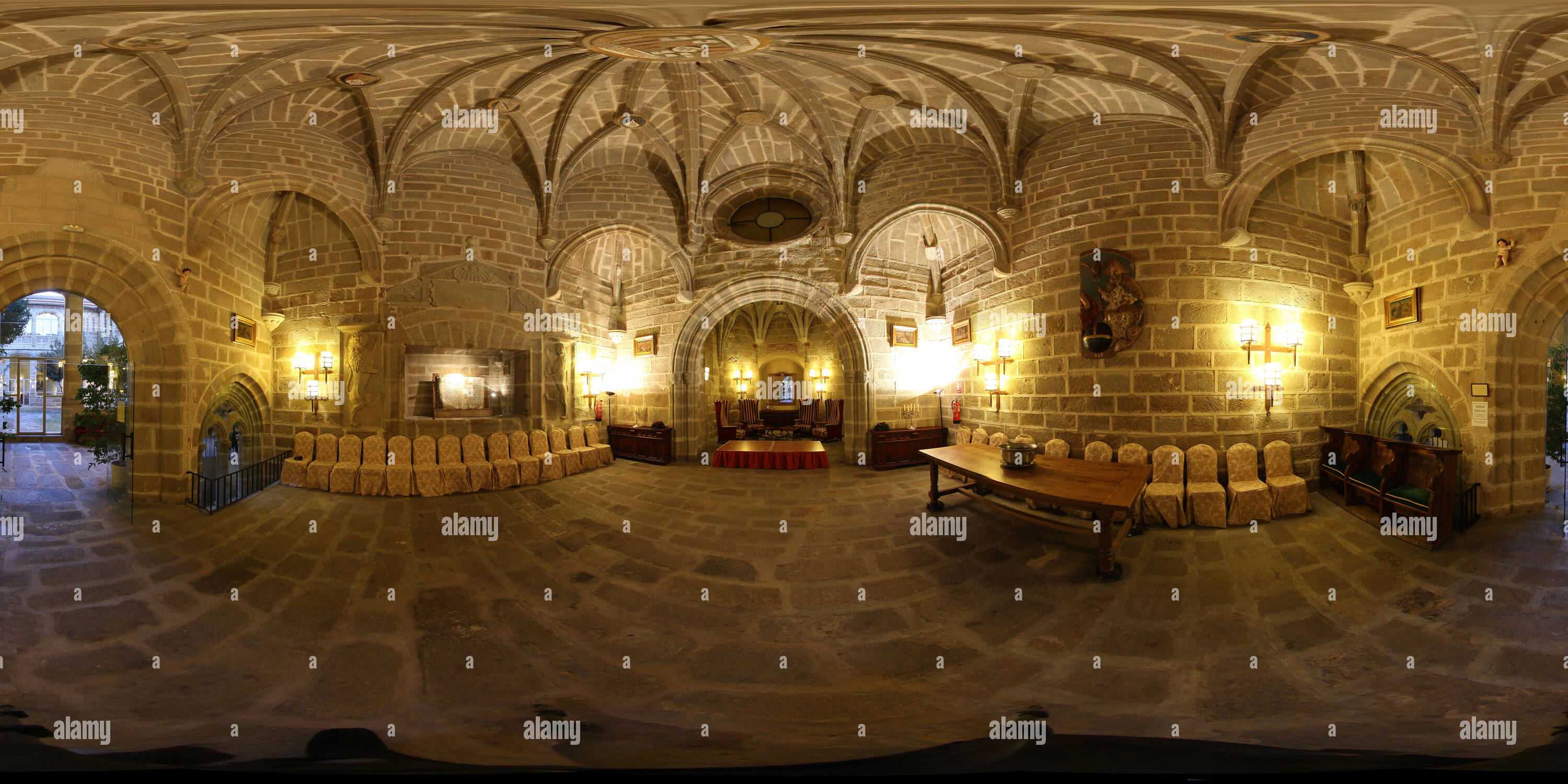 Visualizzazione panoramica a 360 gradi di Parador Nacional de Turismo de Plasencia