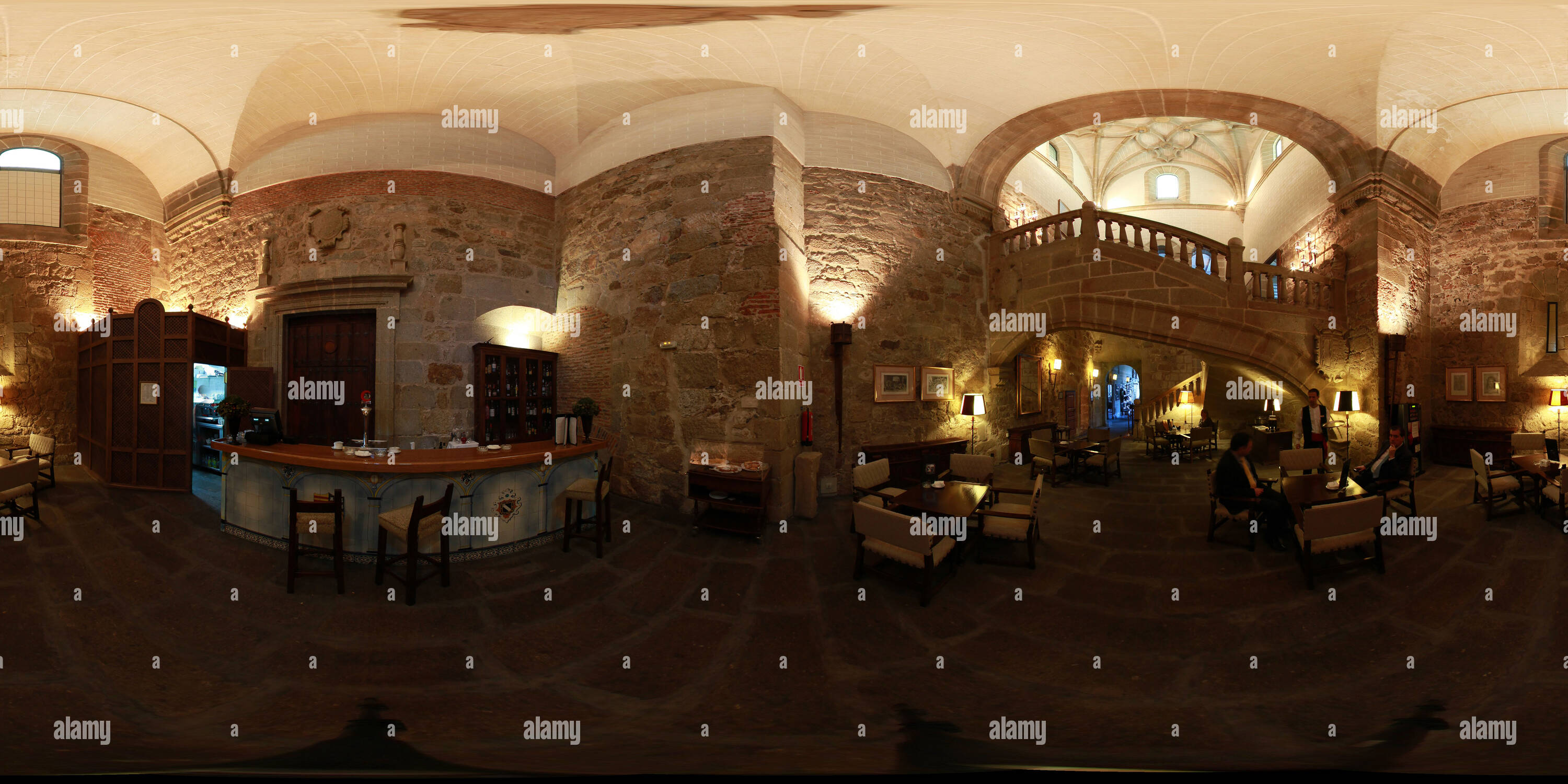 Visualizzazione panoramica a 360 gradi di Bar Parador Plasencia