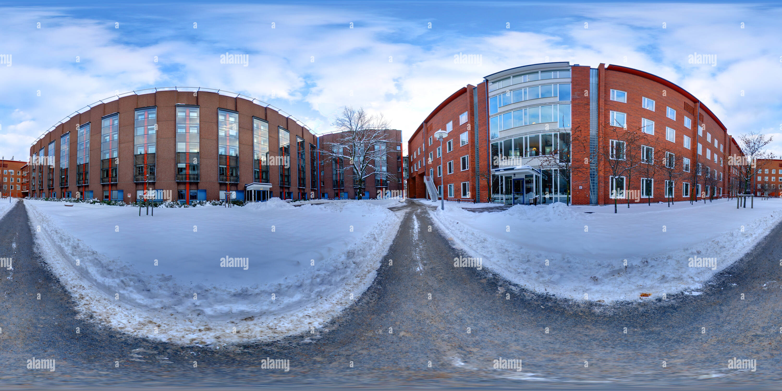 Visualizzazione panoramica a 360 gradi di Karolinska Institutet