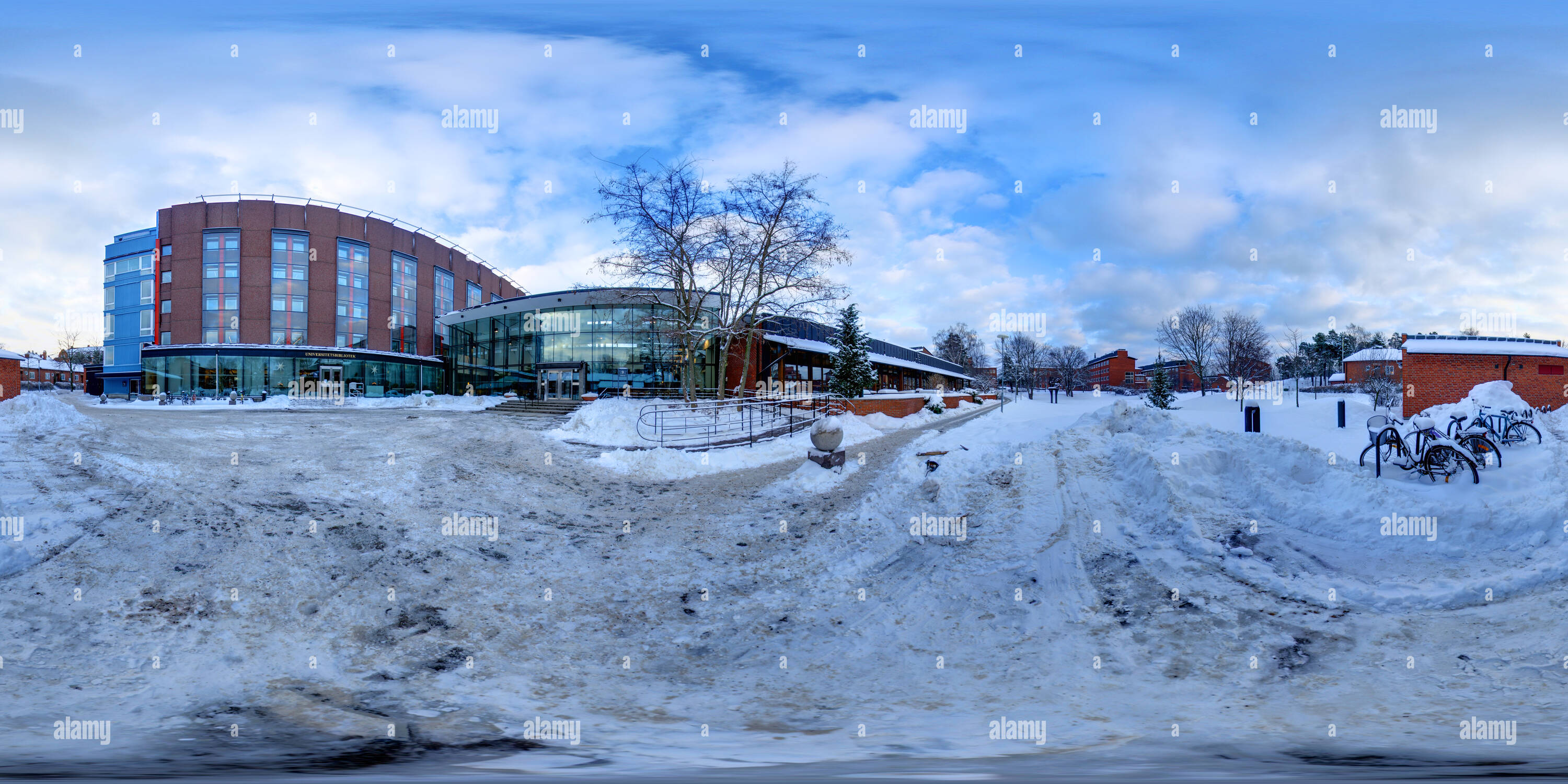 Visualizzazione panoramica a 360 gradi di Karolinska Institutet