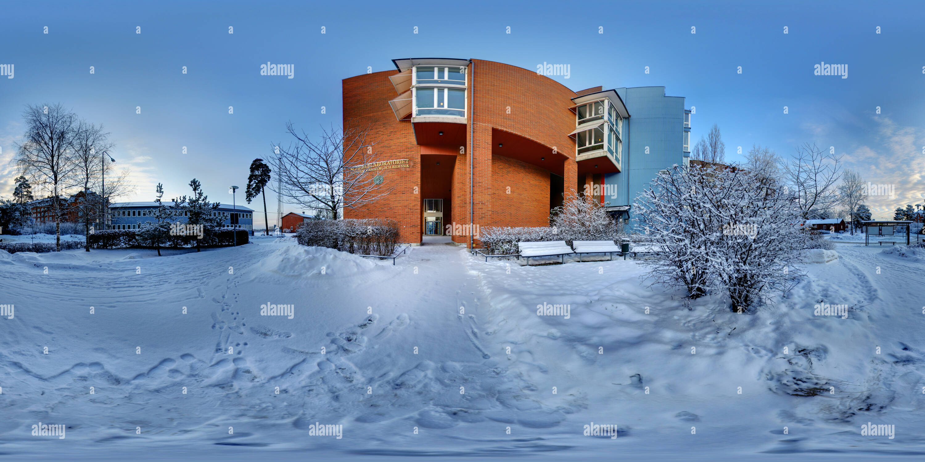 Visualizzazione panoramica a 360 gradi di Karolinska Institutet