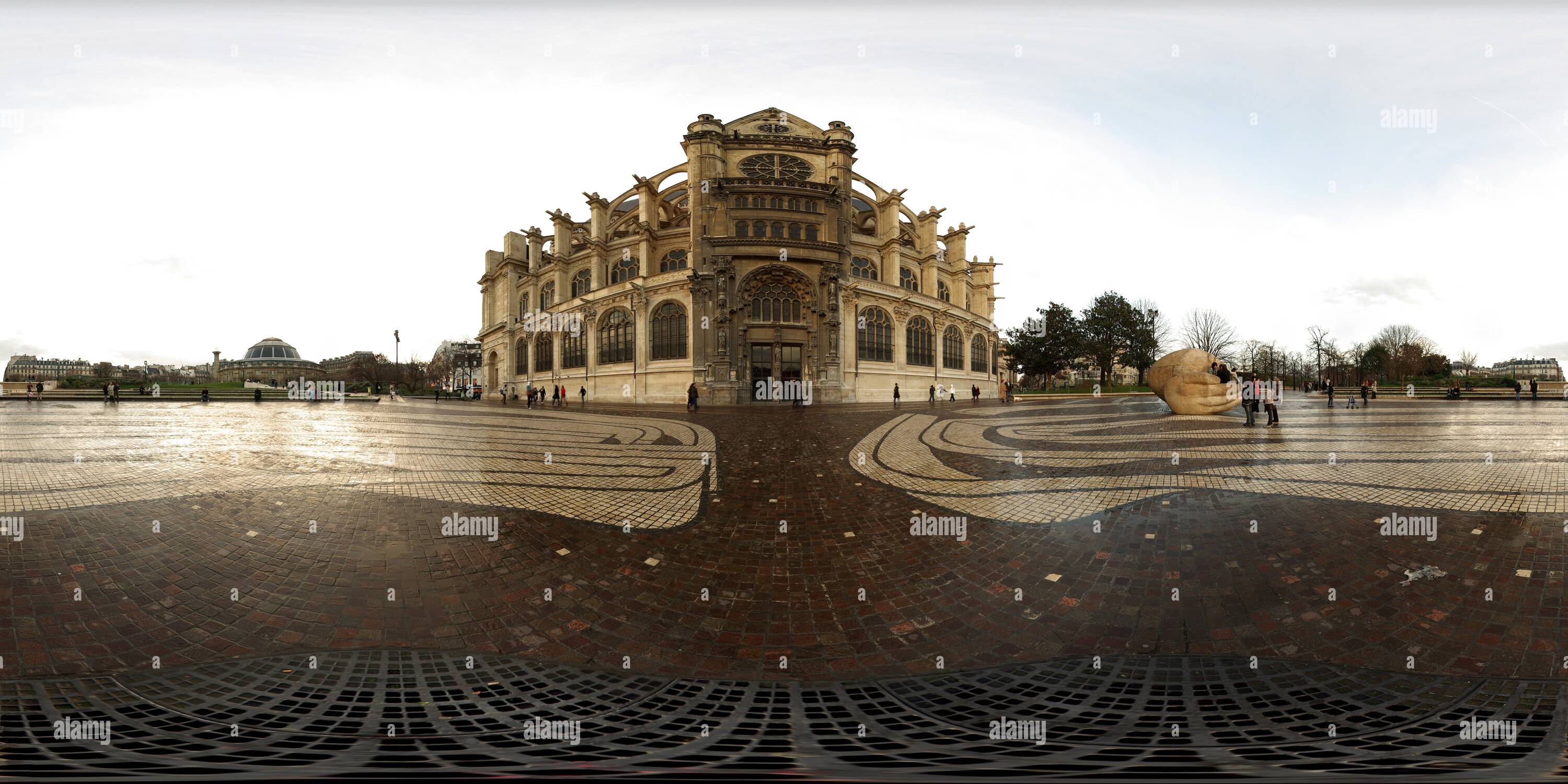 Visualizzazione panoramica a 360 gradi di Saint Eustache